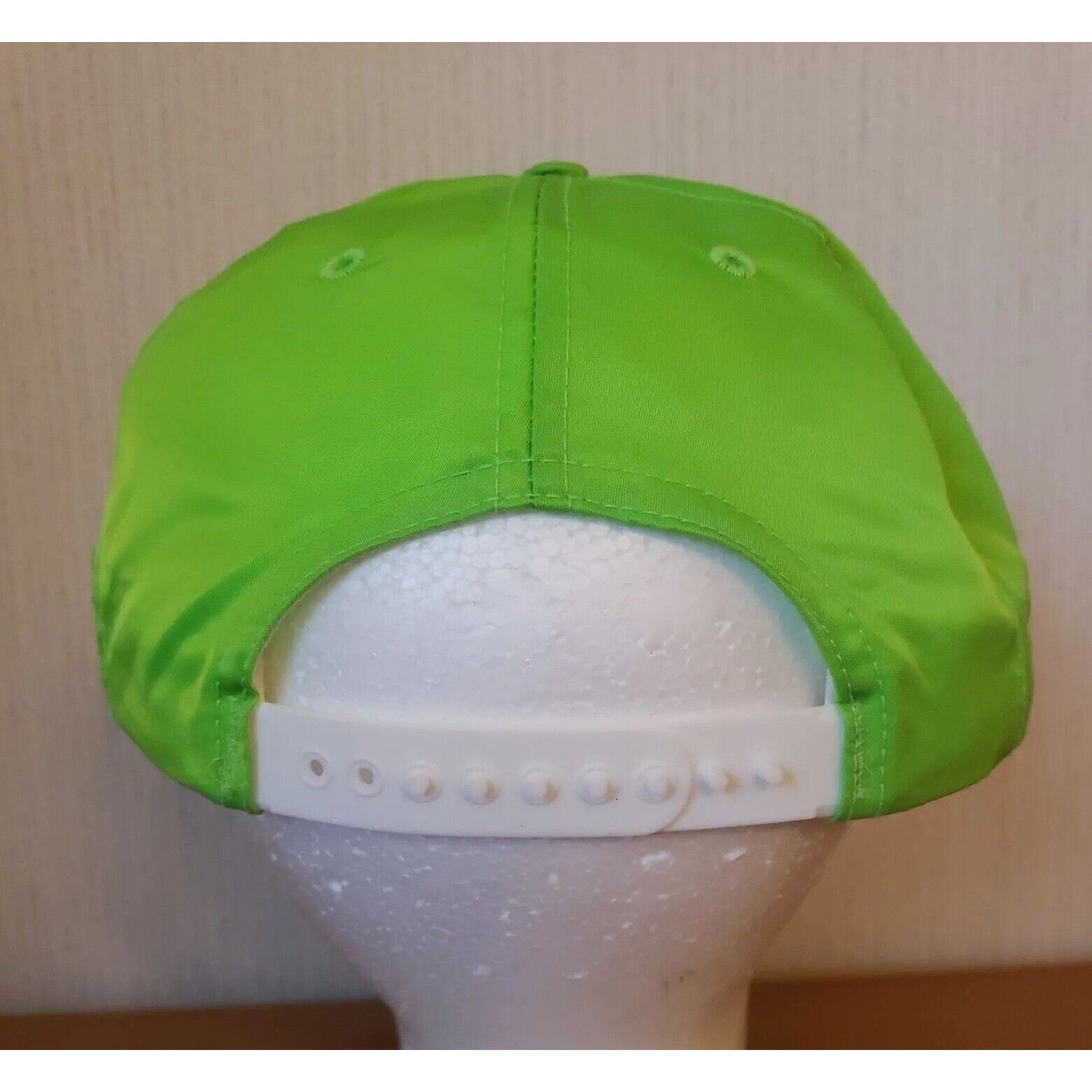 Vintage Vtg Arctic Cat 5 Panel Hat Snowmobile Racing Green Nylon Dad Size ONE SIZE - 6 Thumbnail