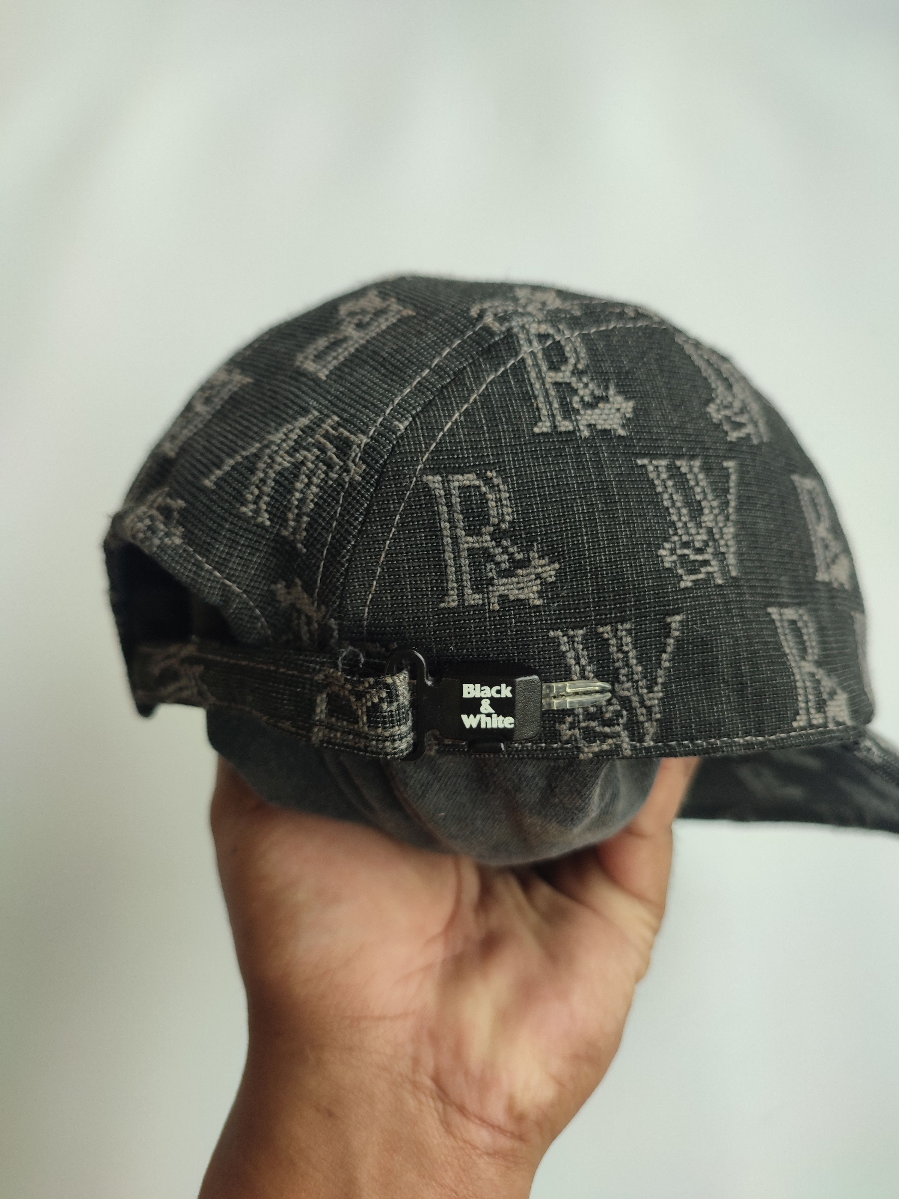Other BLACK & WHITE FULLPRINT CAP/HAT Size ONE SIZE - 5 Thumbnail