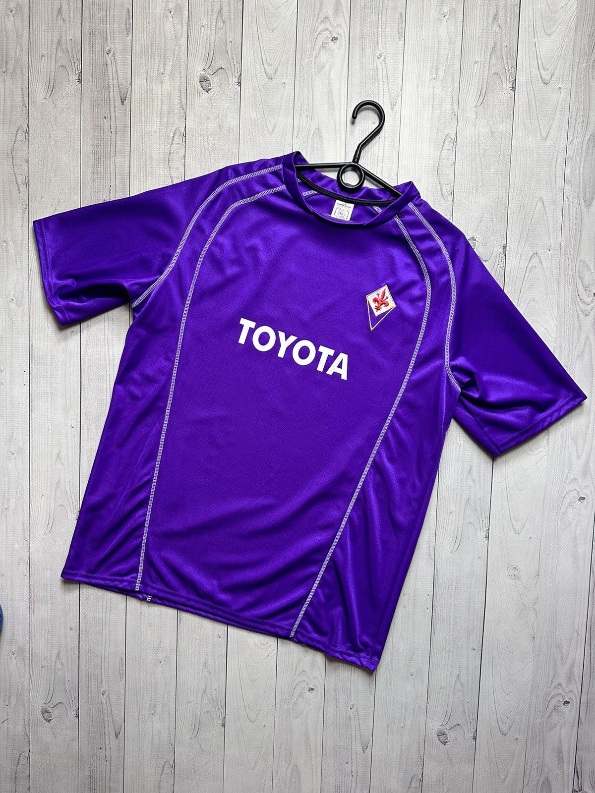 Vintage Vintage Soccer Jersey Fiorentina 10 Mutu size Xl Size US XL / EU 56 / 4 - 2 Thumbnail