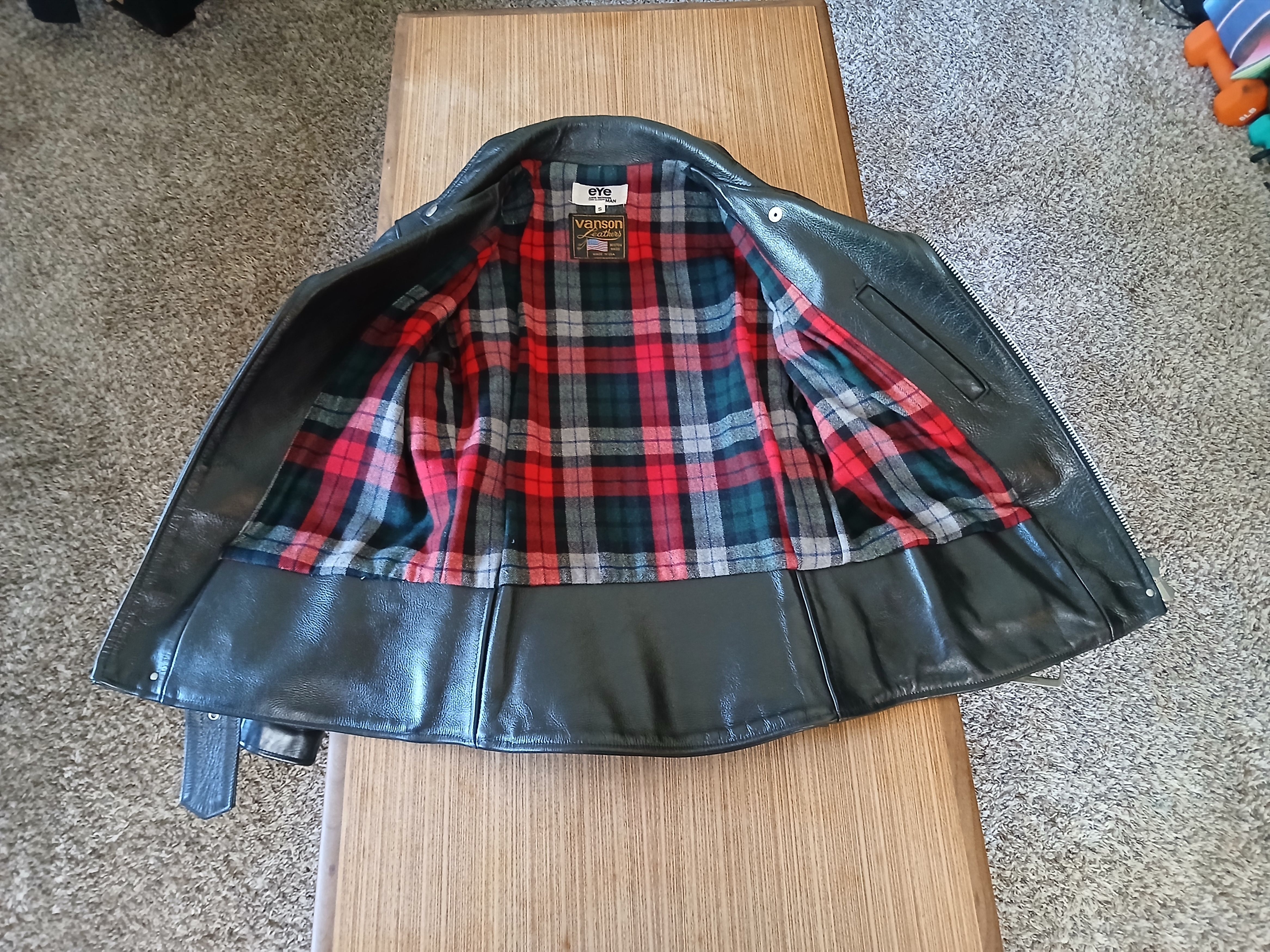 f*m様 eYe JUNYA WATANABE VANSON size S eYe JUNYA WATANABE MAN × vanson