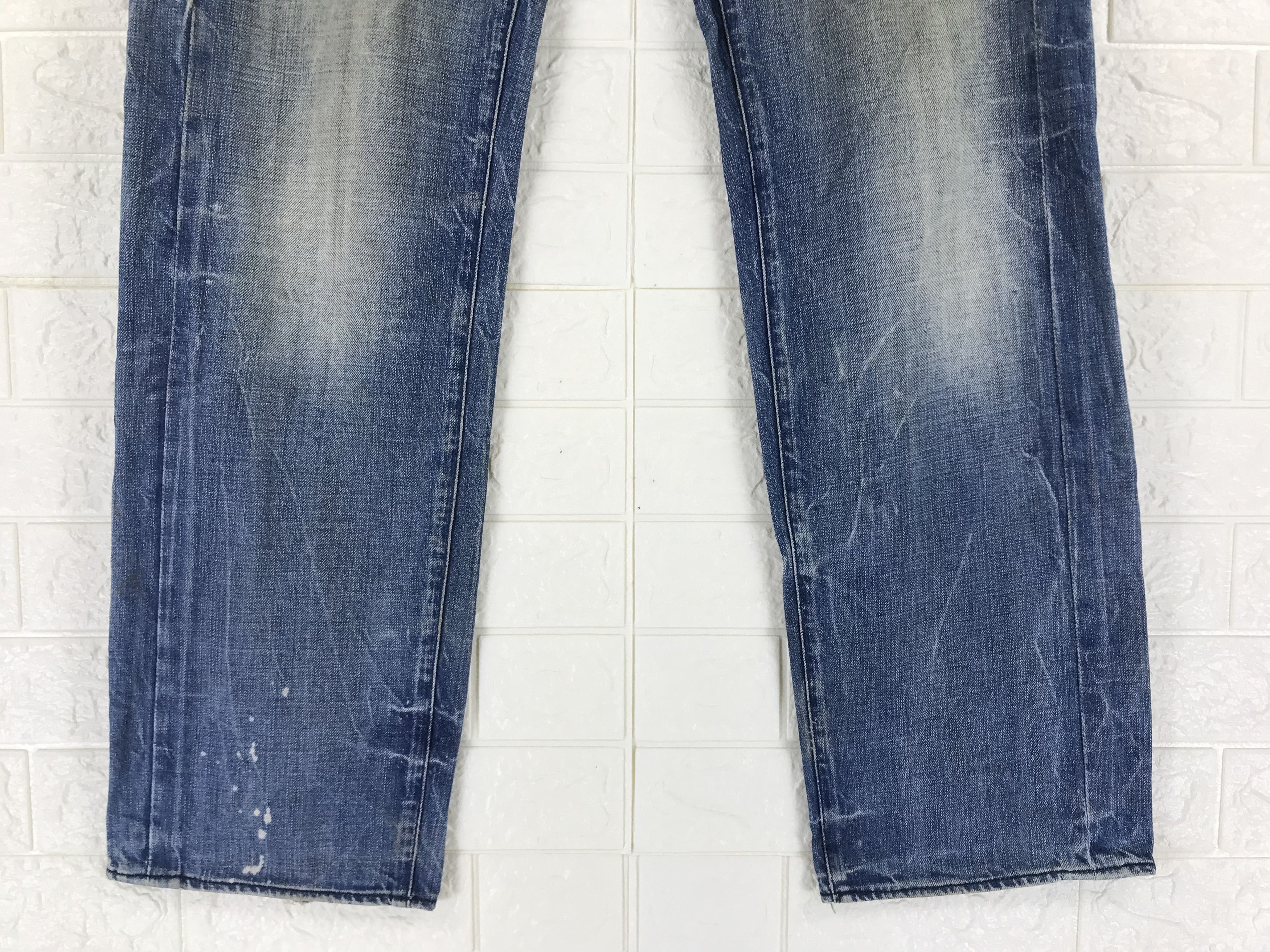 Energie Vintage Energie Faded Blue Bush Jeans Size US 34 / EU 50 - 4 Thumbnail