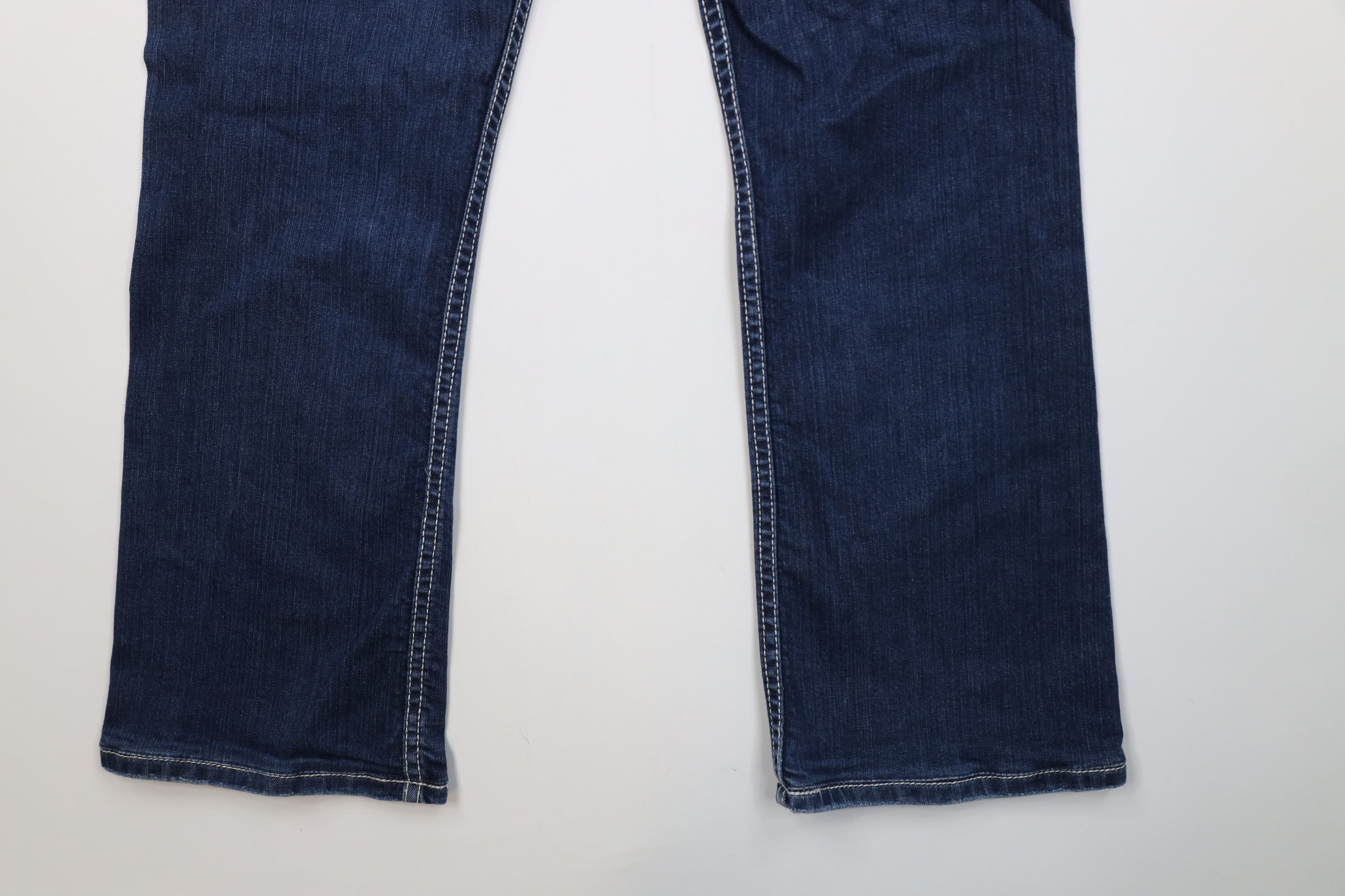 Vintage Y2K Buckle BKE Stretch Flared Bootcut Denim Jeans Blue Size 32" / US 10 / IT 46 - 11 Thumbnail