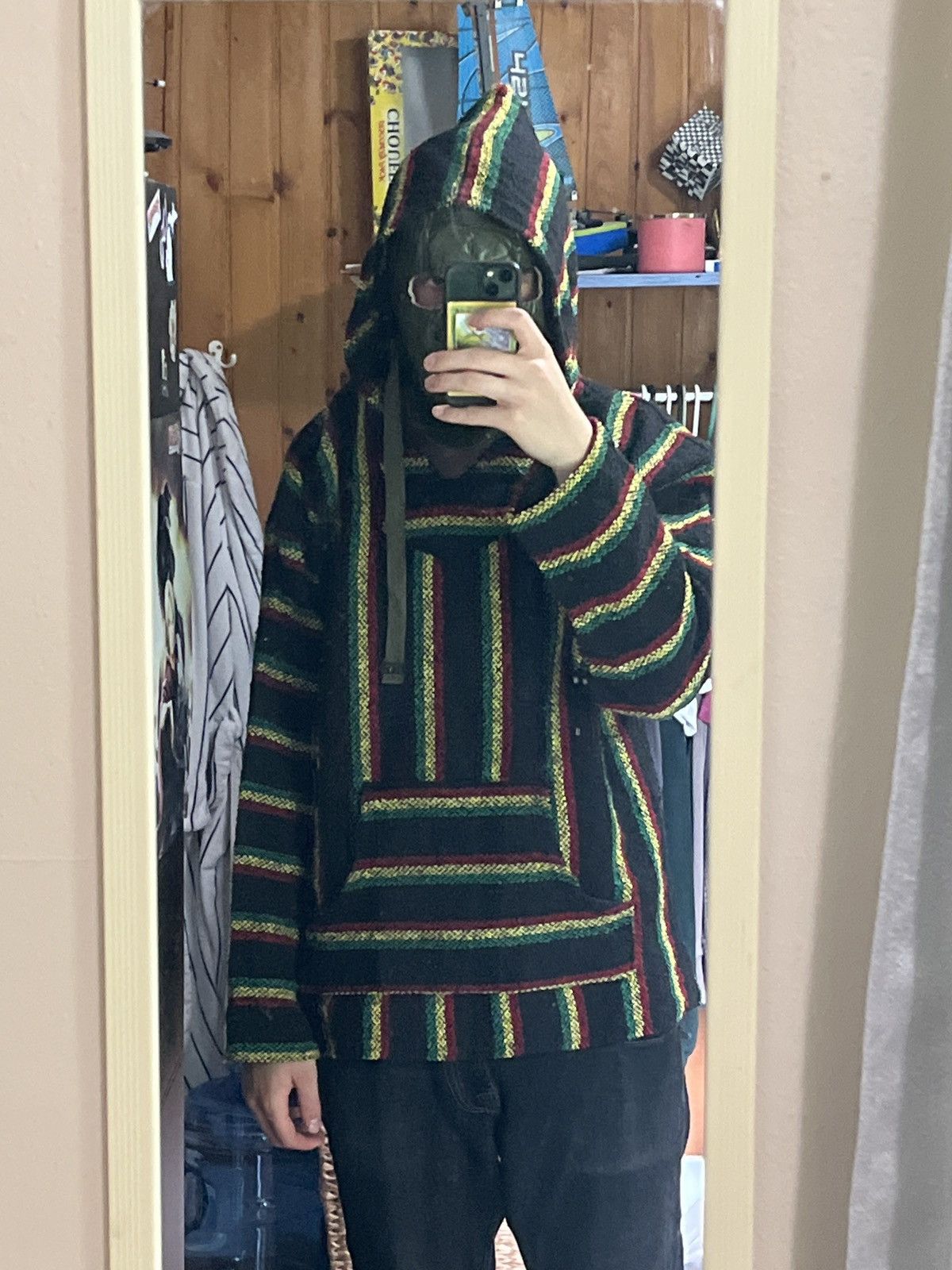 Mexicana Rastafarian Hoodie Jamaica Size US XL / EU 56 / 4 - 2 Thumbnail