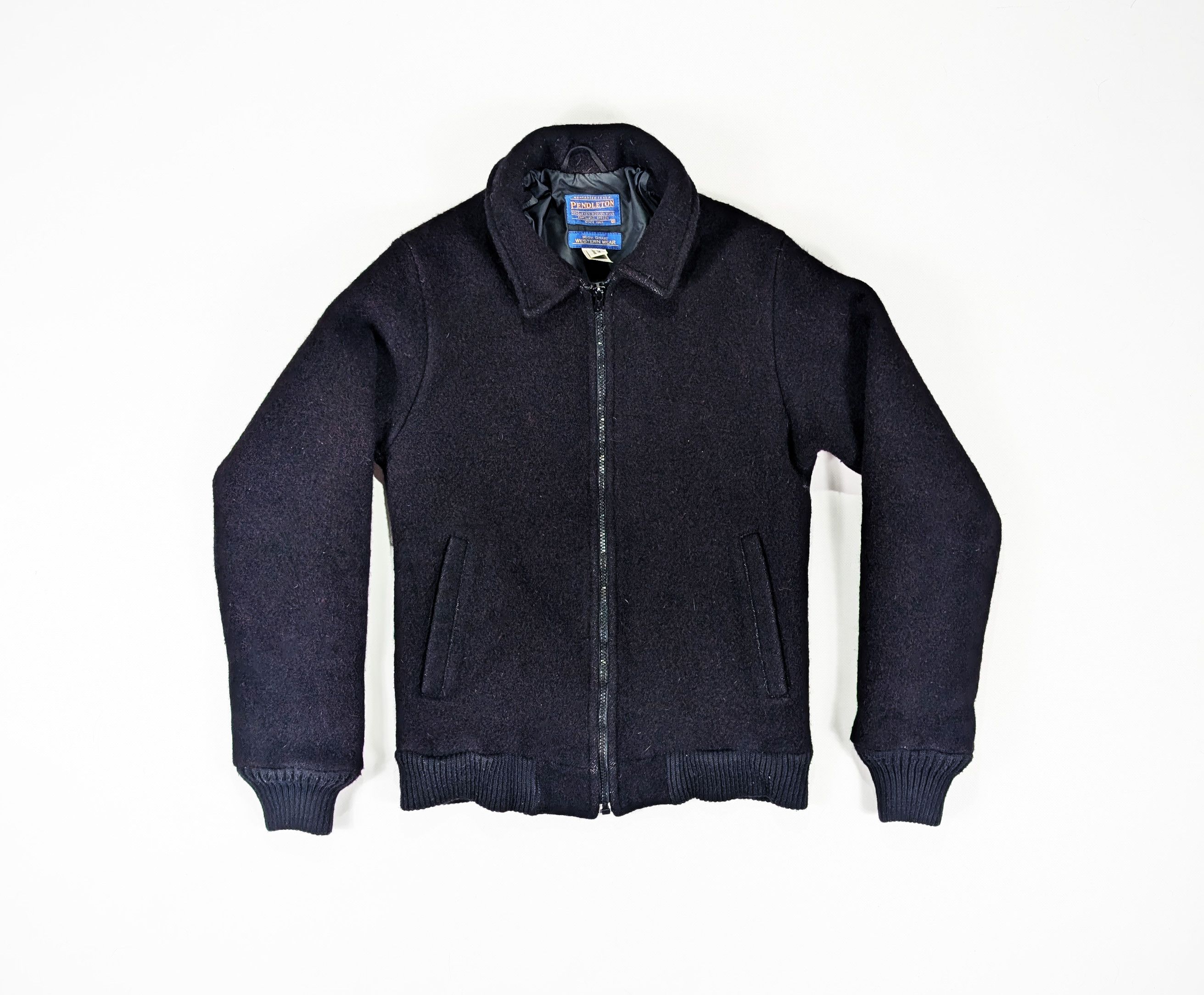Pendleton 70s Pendleton Wool Cotton Bomber Jacket Size S (XS) USA Made Size US XS / EU 42 / 0 - 1 Thumbnail