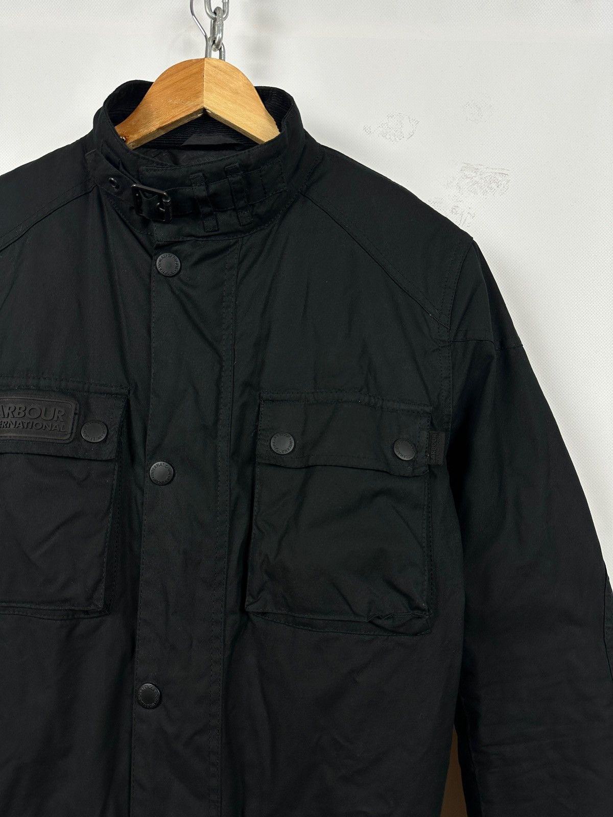 Barbour Barbour International Blackwell Waxed Motorcycle Jacket Size US L / EU 52-54 / 3 - 6 Thumbnail