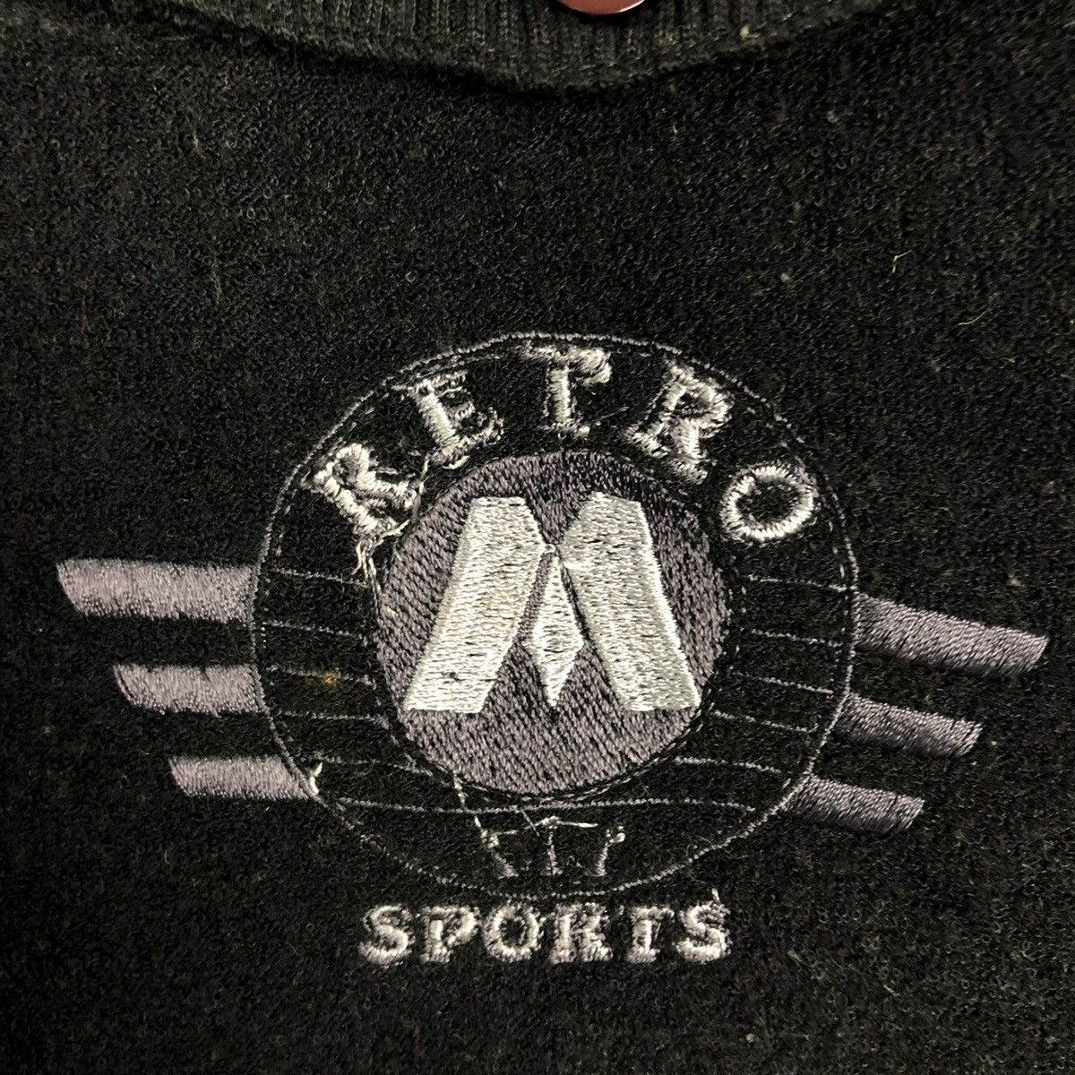 Japanese Brand 🔥VINTAGE COLLEGE SWEATSHIRT COLLAR RETRO SPORTS BIG LOGO Size US L / EU 52-54 / 3 - 11 Thumbnail