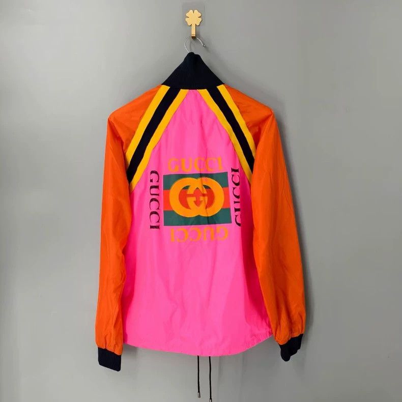 Gucci GucciStriped nylon jacket 2503-Nextarrow Size US S / EU 44-46 / 1 - 2 Thumbnail