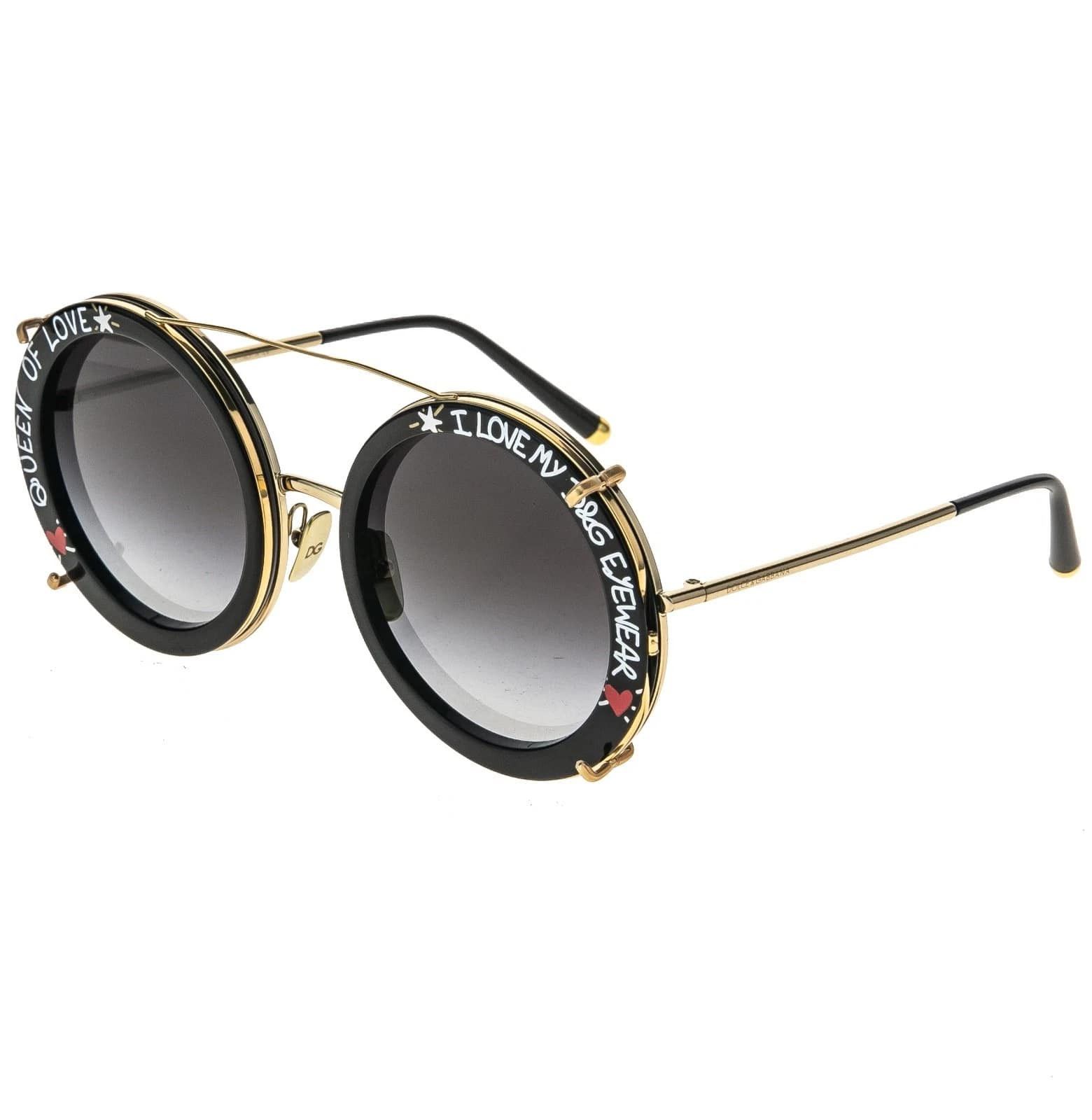 Dolce & Gabbana DOLCE & GABBANA DG2198 PRINT FAMILY GRAFFITI Clip On 2198 Size ONE SIZE - 6 Thumbnail