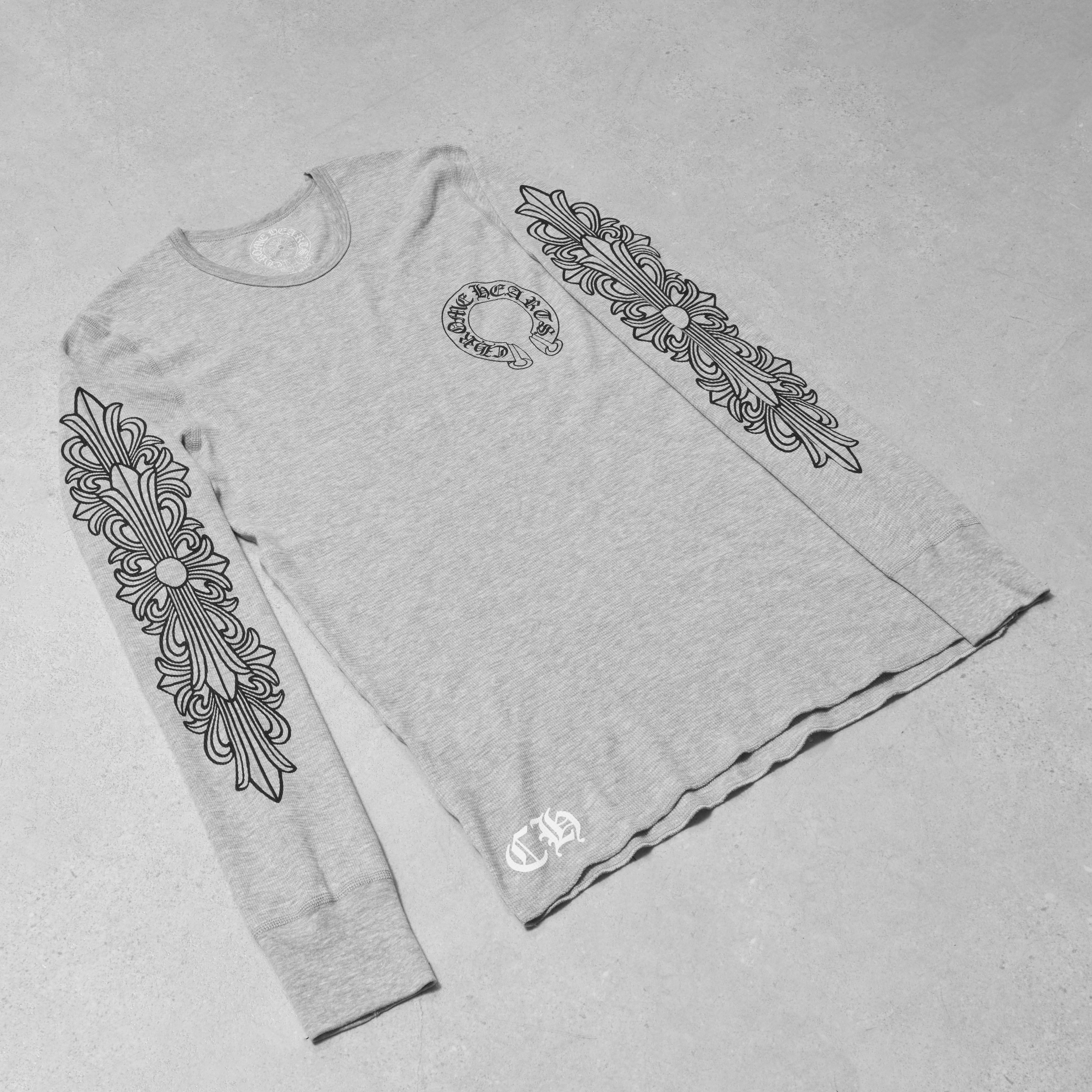 CHROME HEARTS Horseshoe Thermal Long T Shirt