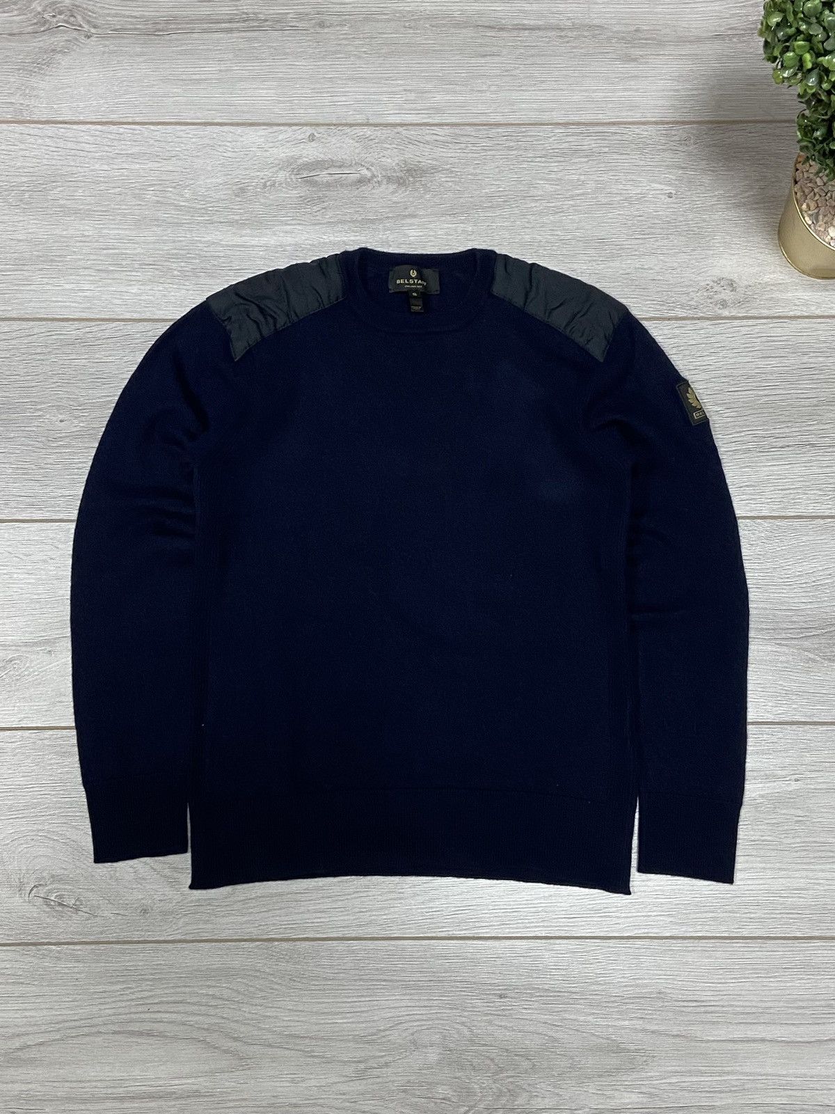Belstaff Belstaff vintage wool sweater nylon Size US S / EU 44-46 / 1 - 1 Thumbnail