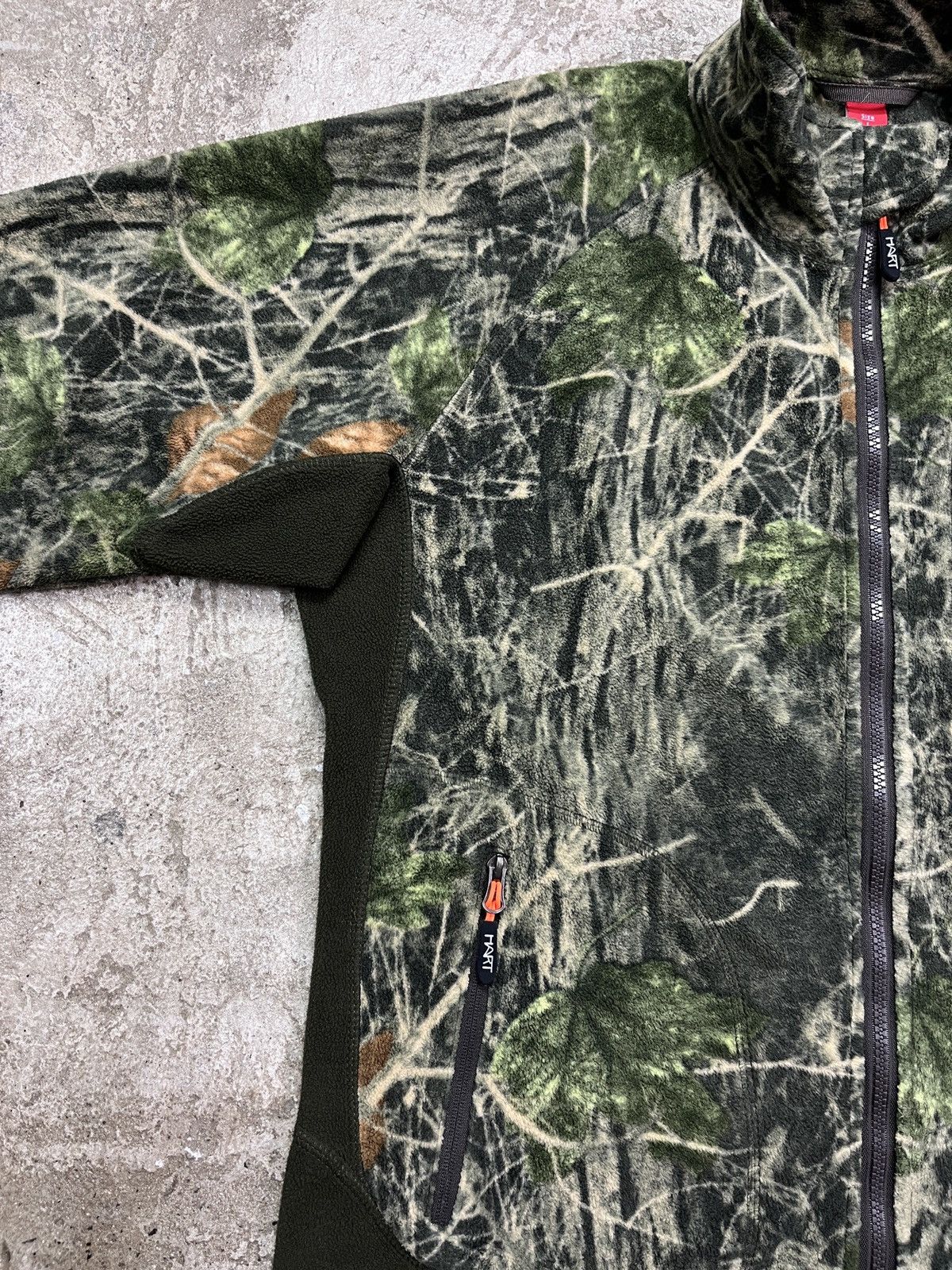 Vintage WINDTECH MEMBRANA CAMO FLEECE JACKET - LOT № 2256 Size US L / EU 52-54 / 3 - 6 Thumbnail