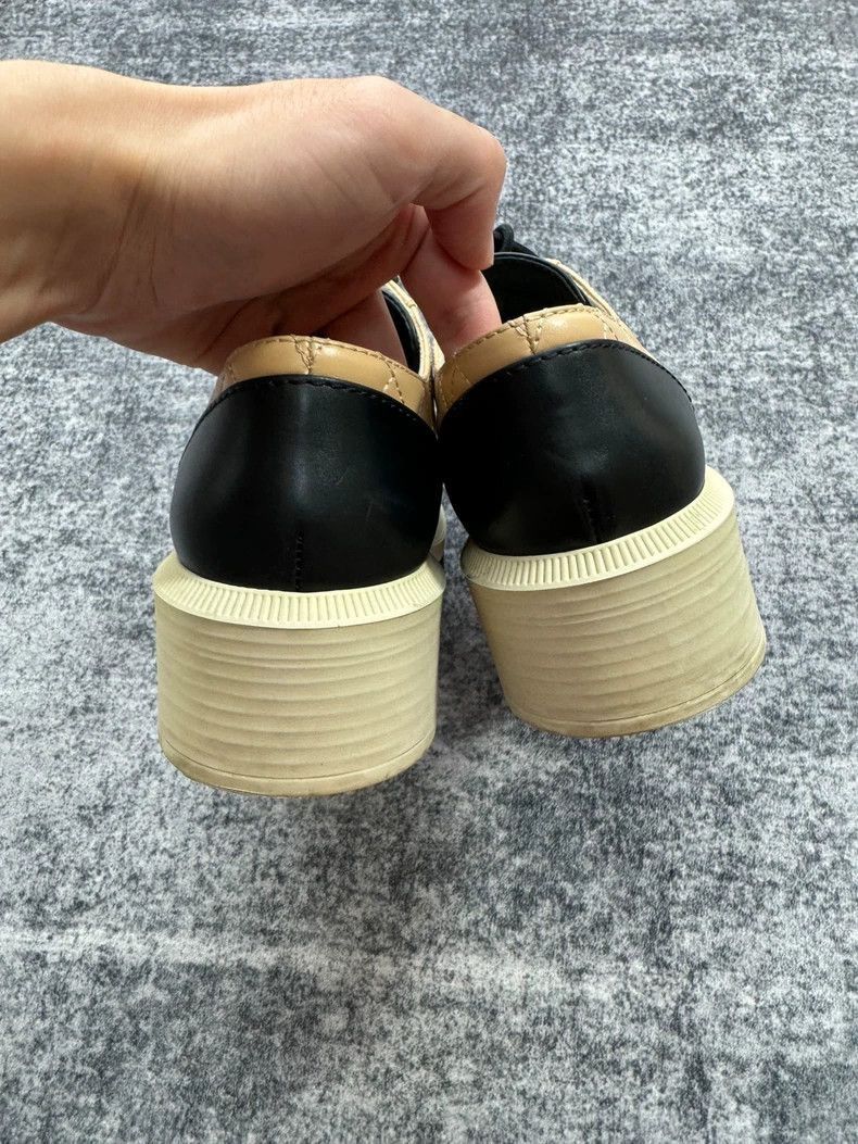 Chanel Chanel Metal Logo Oxford Shoes -2505 Size US 7.5 / EU 40-41 - 6 Thumbnail