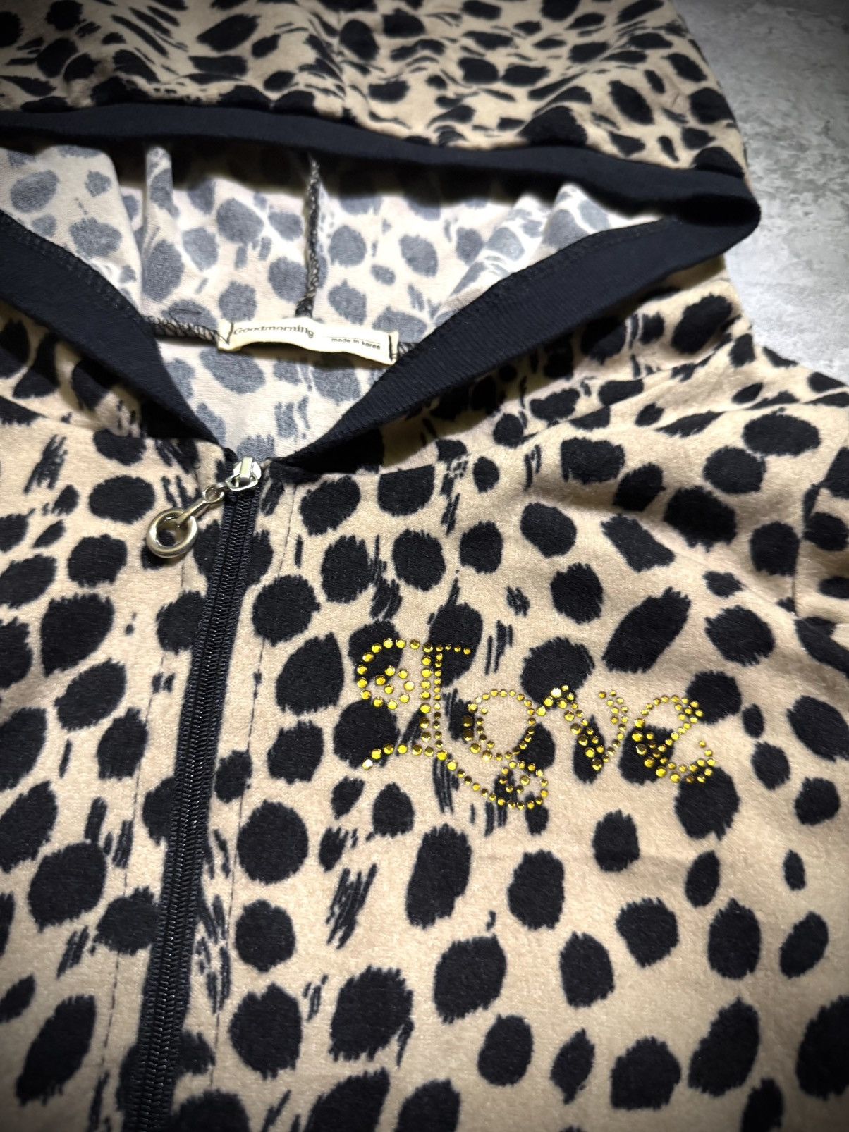 Hysteric Glamour Y2k Good Morning leopard ifsixwasnine Hoodie Size S / US 4 / IT 40 - 3 Thumbnail