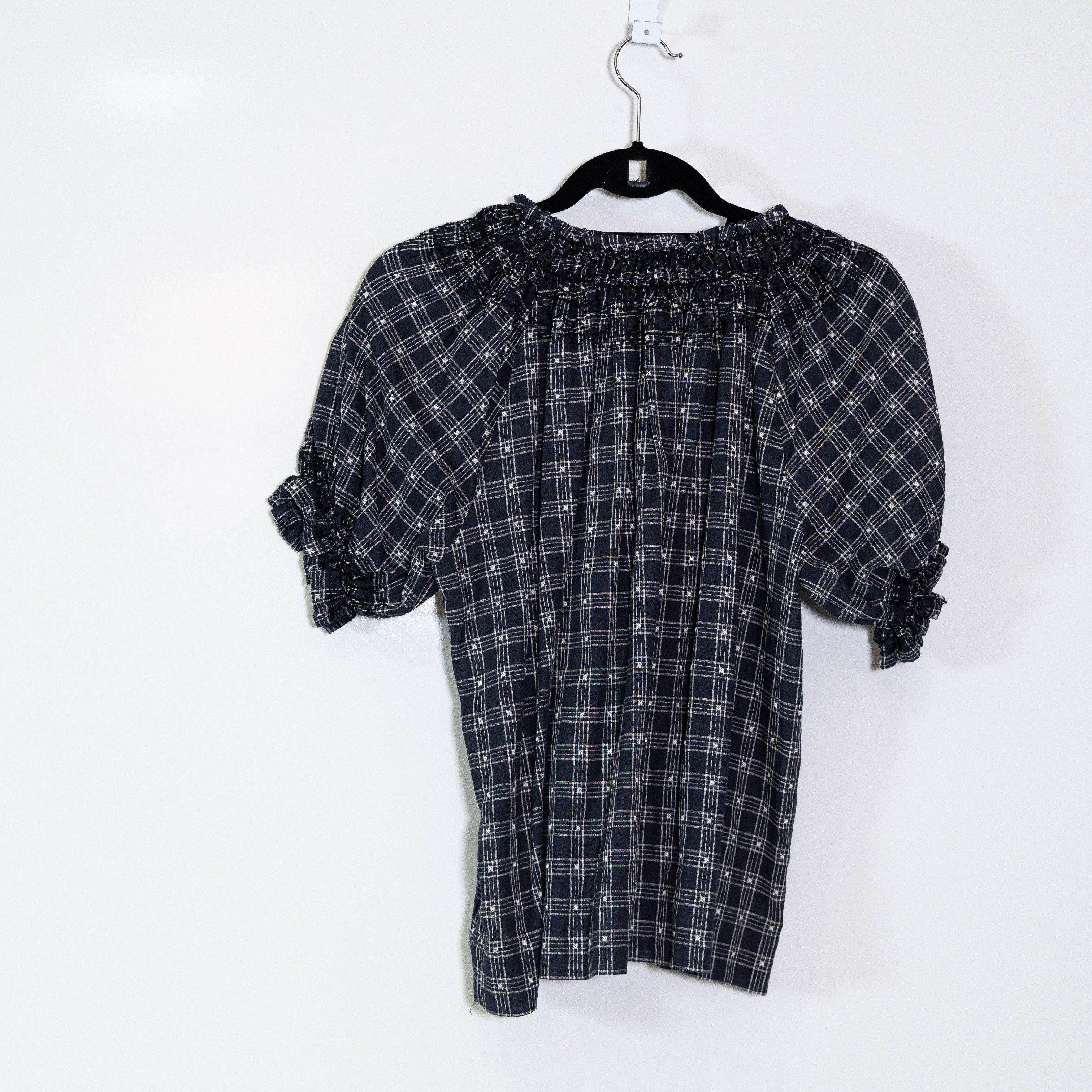 THE GREAT The Great. The Fair Top Cotton Linen Size XS / US 0-2 / IT 36-38 - 4 Thumbnail