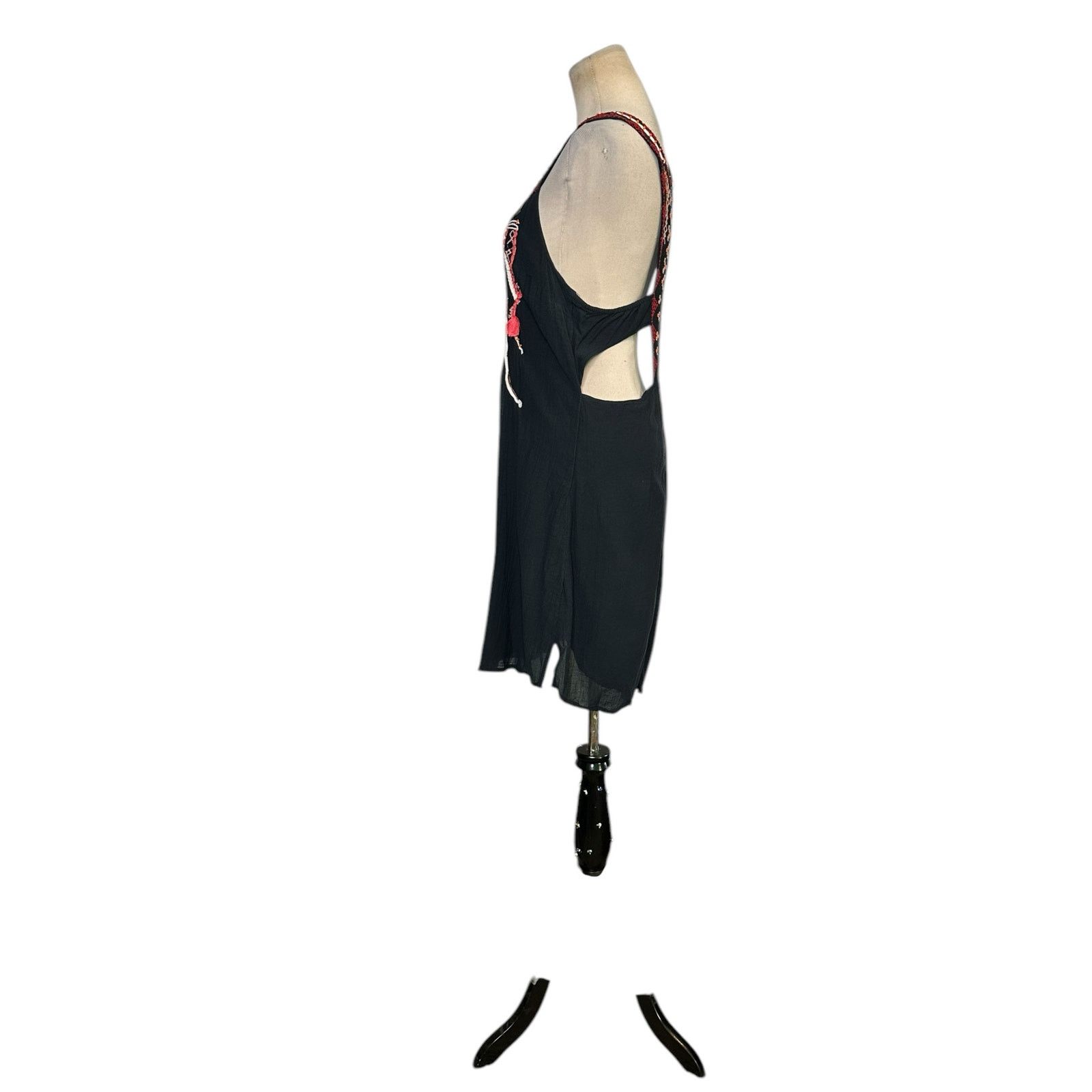 Free People Free People Black Majestic Moon Boho Mini Dress size Small Size S / US 4 / IT 40 - 13 Thumbnail