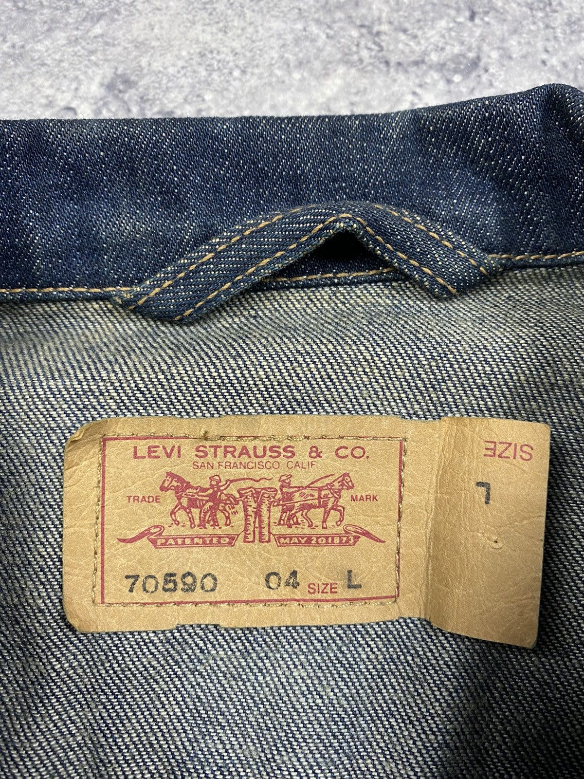 Levi's Vintage Levis Denim Jeans Trucker Jacket Bomber Size US L / EU 52-54 / 3 - 10 Thumbnail