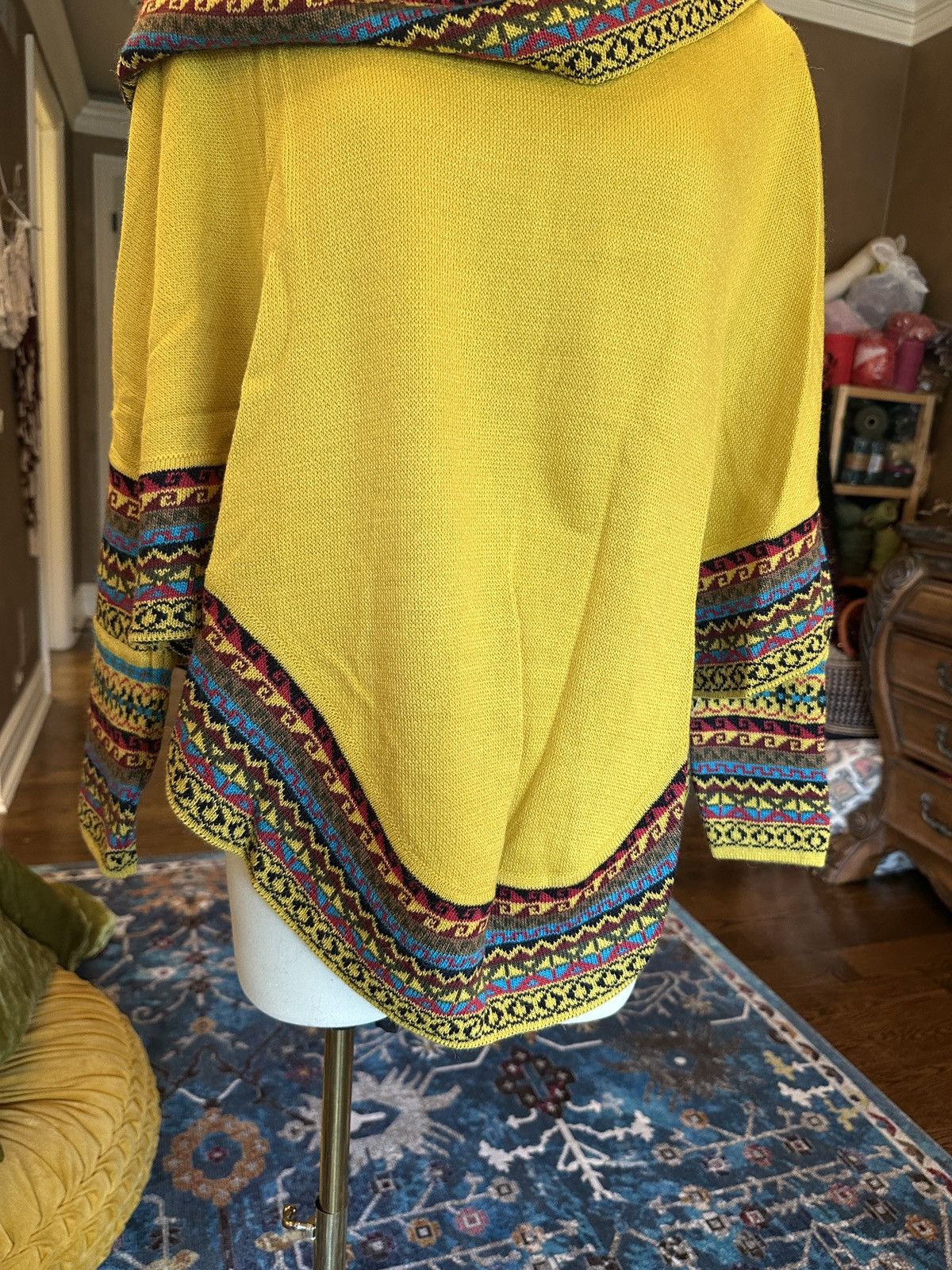 Other Yellow Poncho Size S / US 4 / IT 40 - 4 Thumbnail