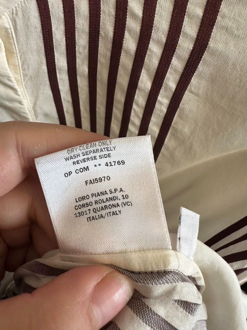 Loro Piana LORO PIANA Silk shirts Size M / US 6-8 / IT 42-44 - 6 Thumbnail