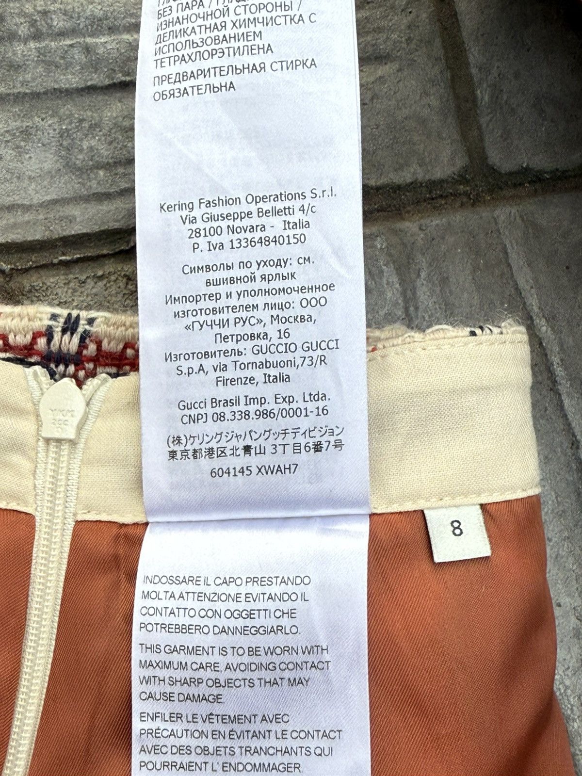 Gucci Gucci "GG" Tweed Mini Skirt Size 24" / US 00 / IT 34 - 8 Thumbnail