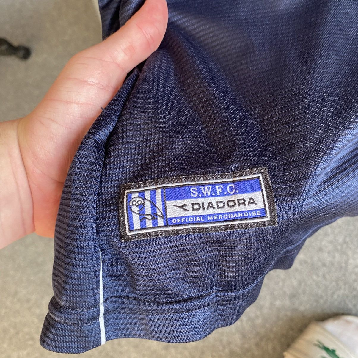 Diadora Vintage Diadora Sheffield Wednesday 2002 Home soccer jersey Size US XL / EU 56 / 4 - 7 Thumbnail