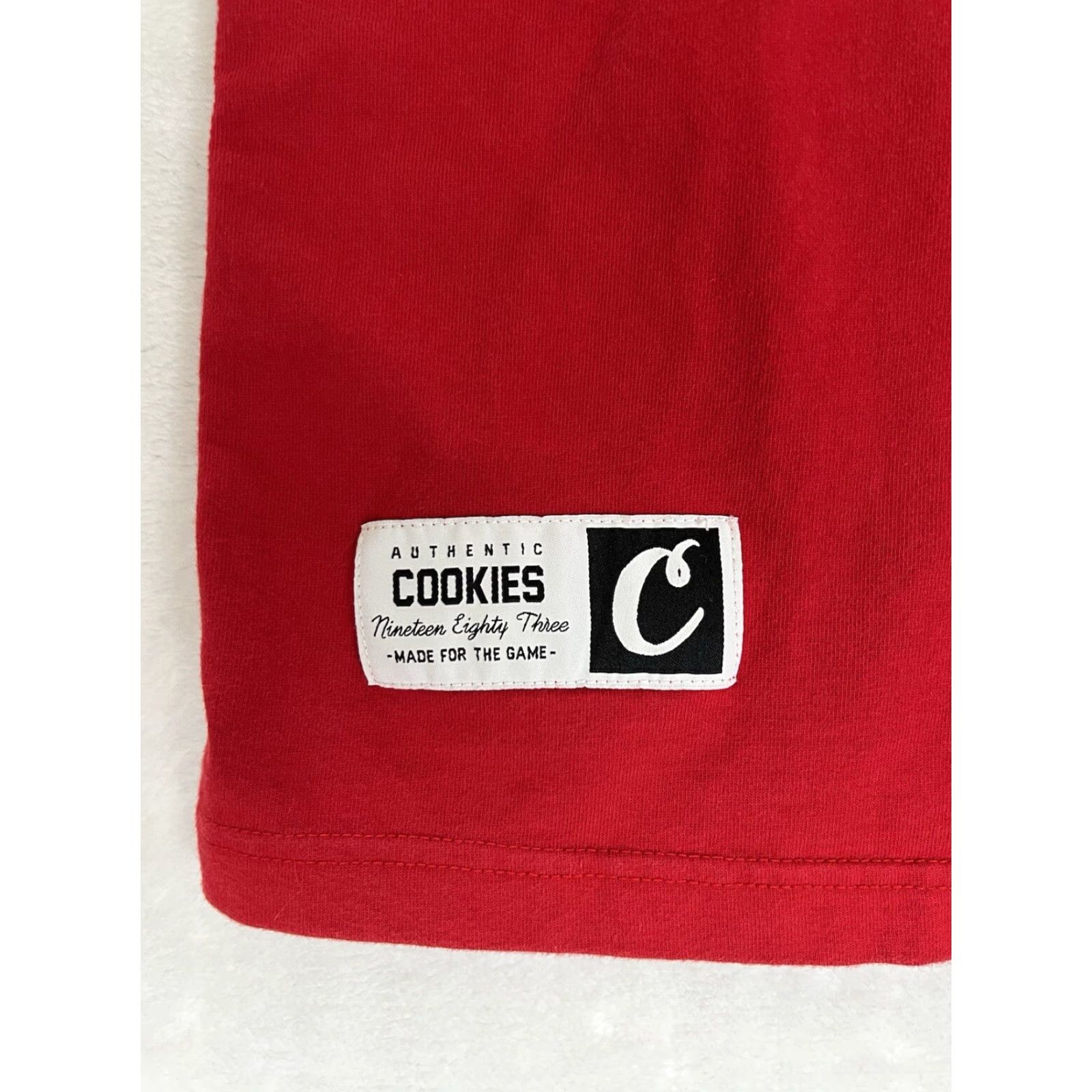 Doublet Cookies SF T-Shirt Med Red Double-Sided Embroidery Classic 90s Band Men Short Sleeve Size US M / EU 48-50 / 2 - 2 Thumbnail