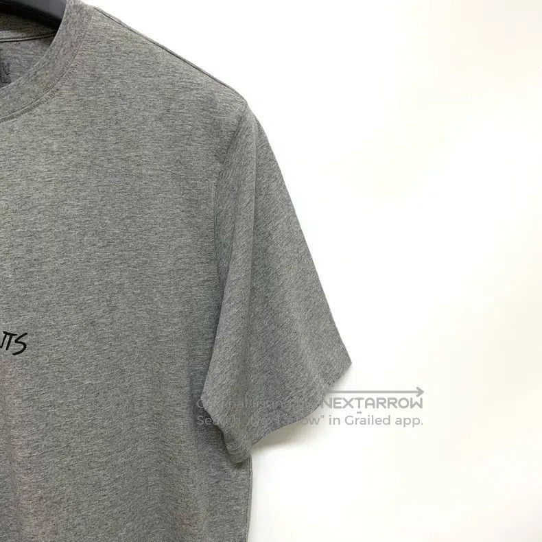 Vetements Vetements Logo Embroidered Print Grey Short Sleeve T-Shirt Size US M / EU 48-50 / 2 - 4 Thumbnail
