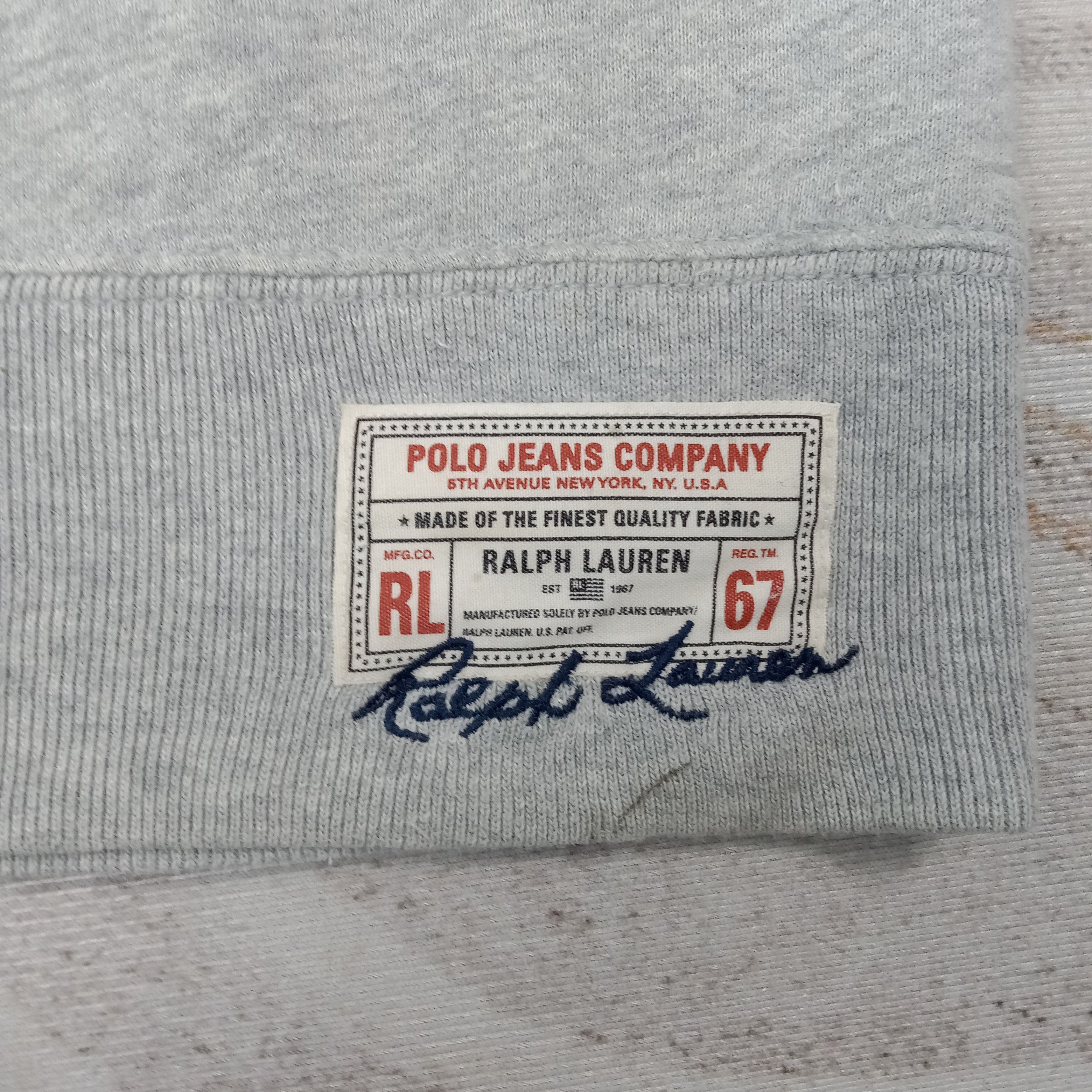 Polo Ralph Lauren Polo Jeans Co. Ralph Lauren Sweatshirt C266N9 Size US XL / EU 56 / 4 - 4 Thumbnail