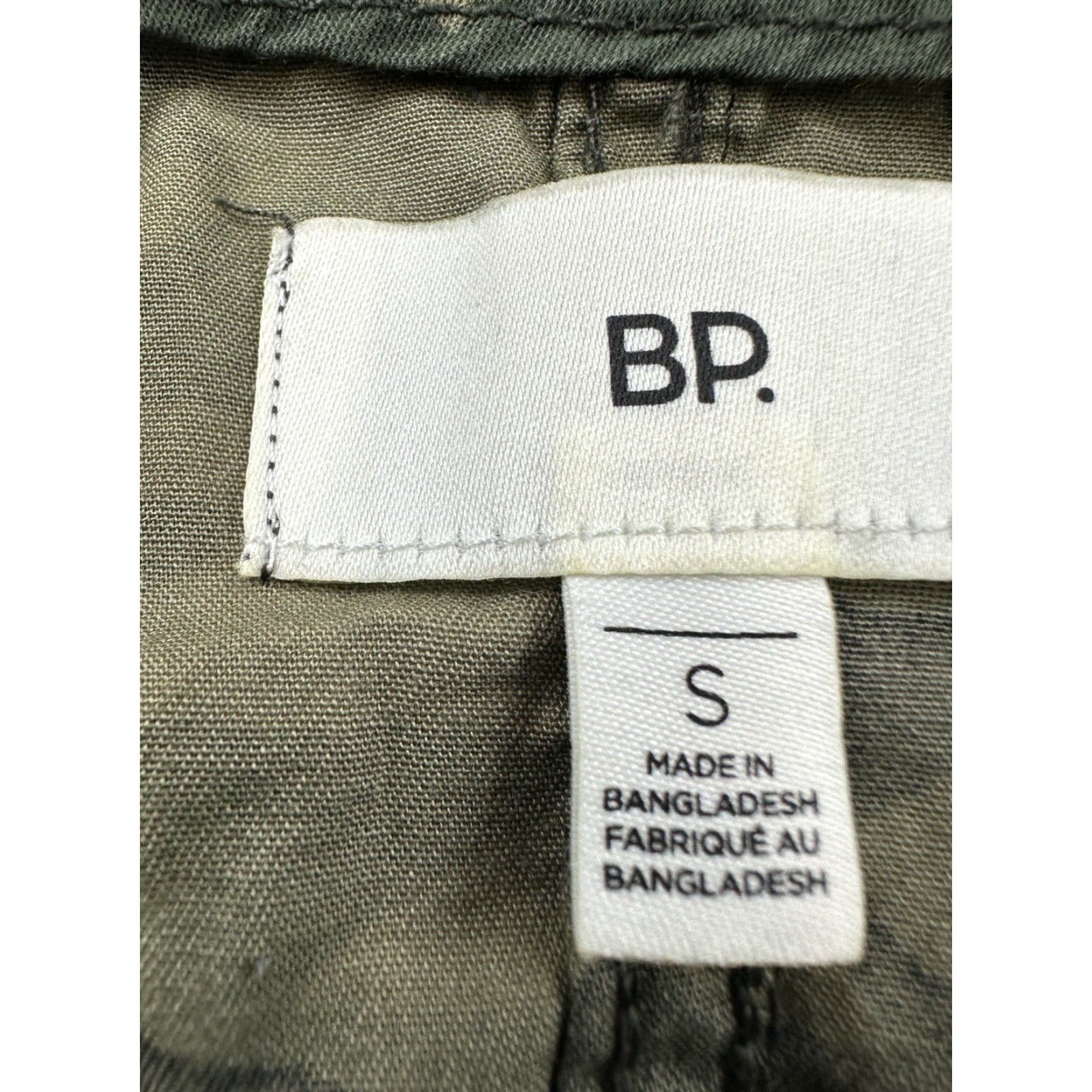 Vintage BP Jacket Womens Small Camouflage Hooded Full Zip Camouflage Utility Jacket Size S / US 4 / IT 40 - 4 Thumbnail