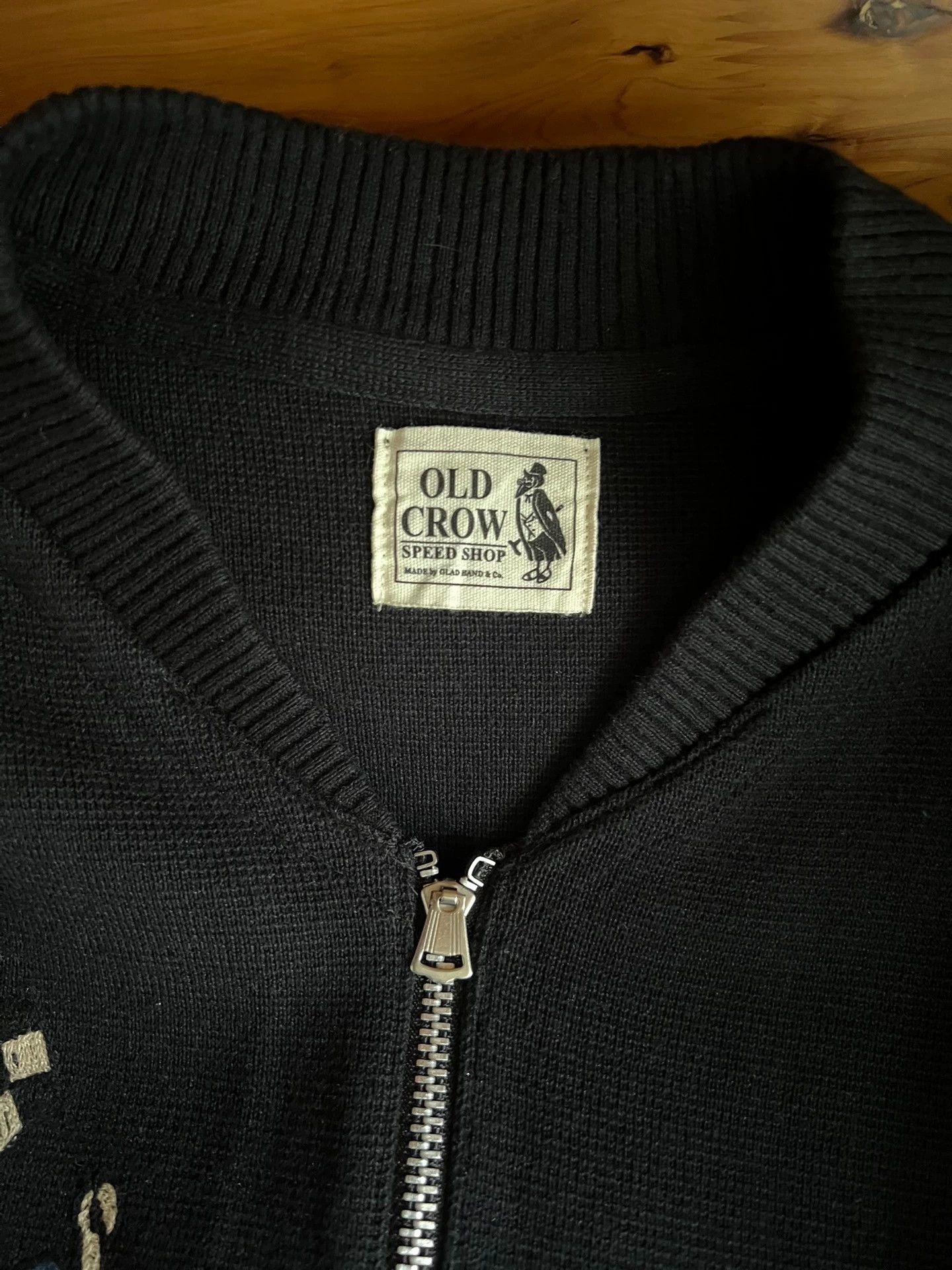Other Old Crow Japan Embroidered Zipper Cotton Linen Baseball M Size US M / EU 48-50 / 2 - 9 Thumbnail