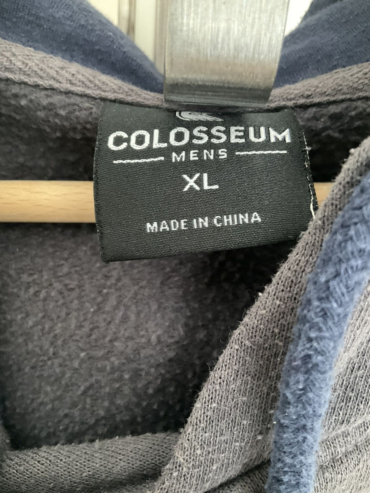 Colosseum Athletics × Vintage Notre Dame Grey Hoodie Sweatshirt Size US XL / EU 56 / 4 - 3 Thumbnail