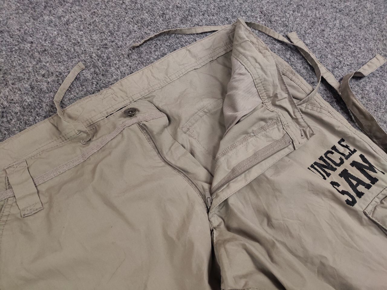 Japanese Brand Vintage 90's Japanese Parachute Bondage Straps Cargo Pants Size US 36 / EU 52 - 12 Thumbnail