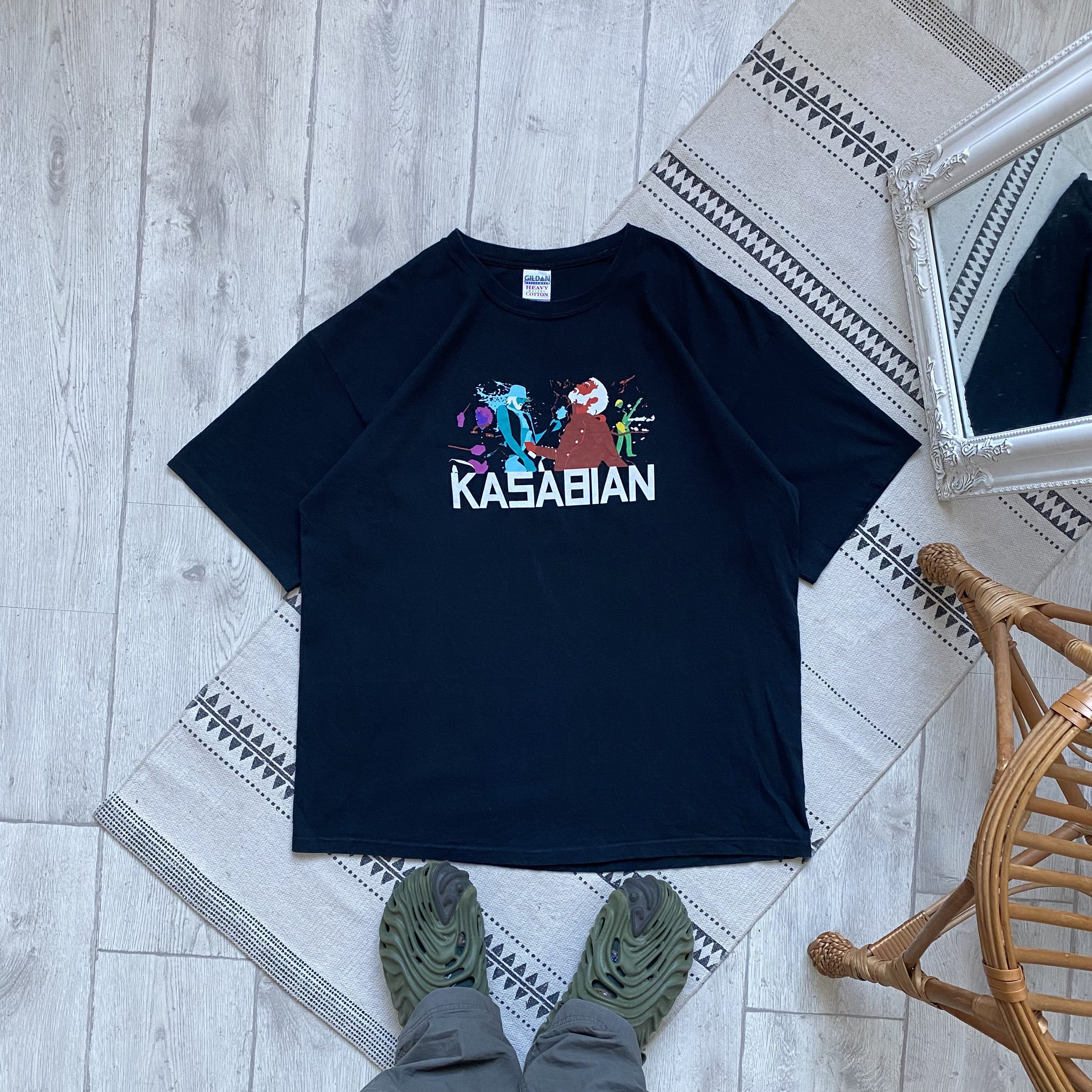 Band Tees 🎸Vintage 00s Kasabian Band Tee Y2K Tour Punk Rock Size US XL / EU 56 / 4 - 1 Thumbnail