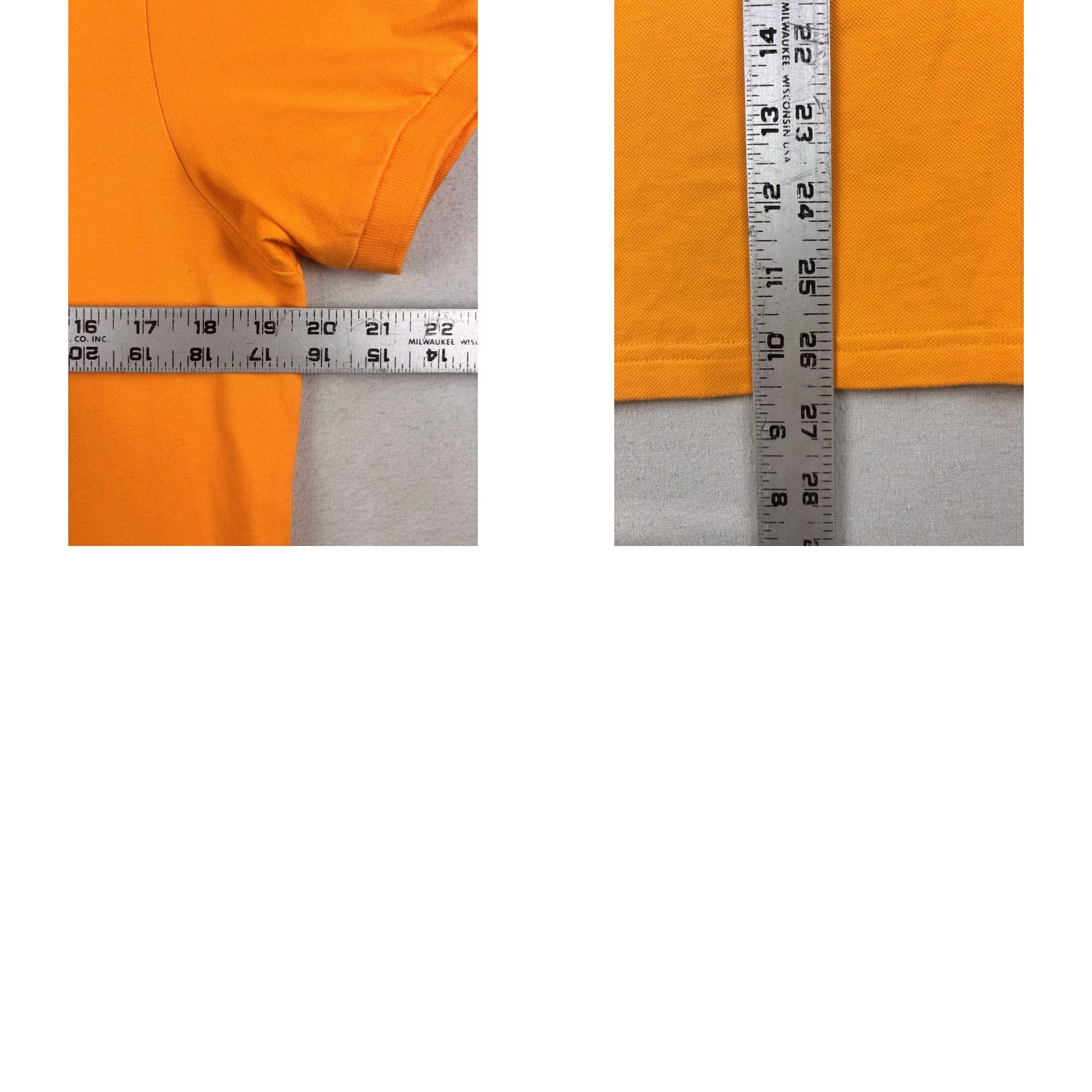 Vintage JOTT Polo Shirt Men M Orange Collared Short Sleeve Cotton Regular Breathable Easy Care Portugal Size US M / EU 48-50 / 2 - 8 Thumbnail