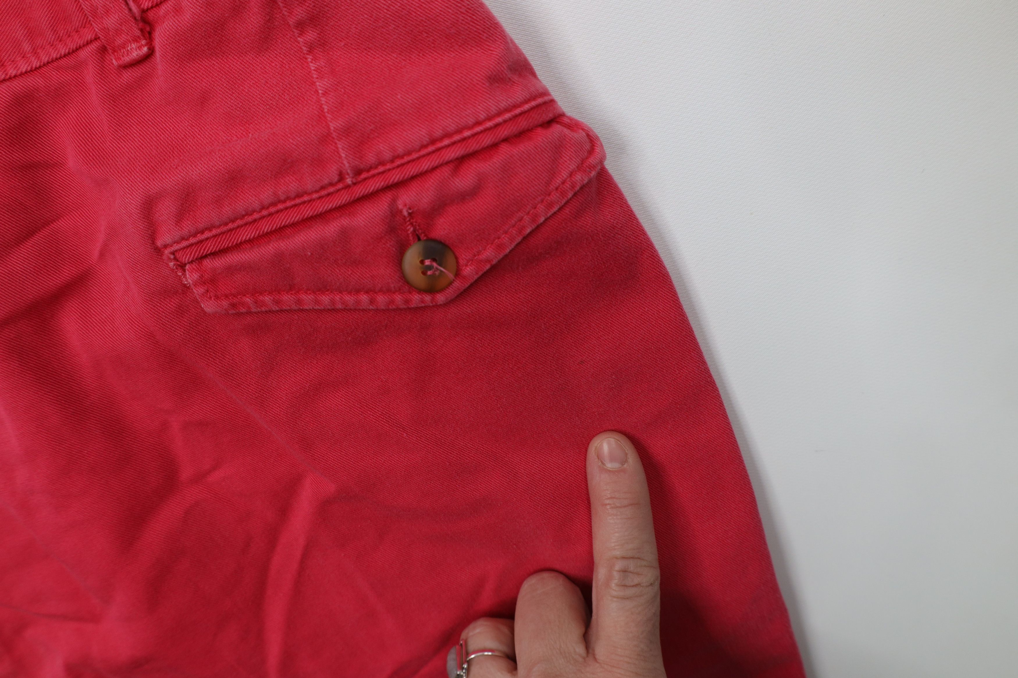 Vintage Vintage 90s Streetwear Above Knee Chino Shorts Pink Cotton Size US 38 / EU 54 - 14 Thumbnail