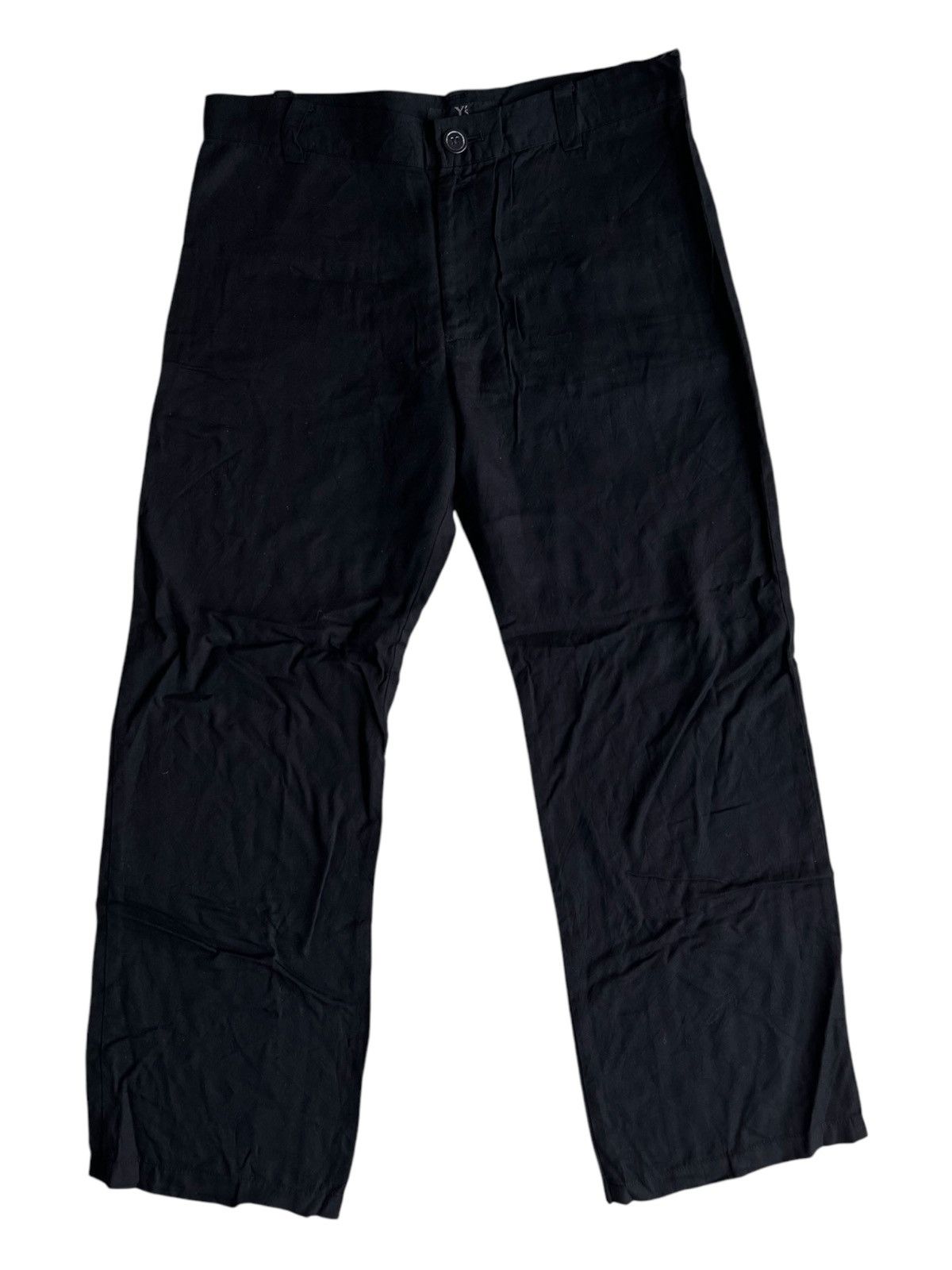Yohji Yamamoto AW04 Yohji Yamamoto Rayon Gabardine 🎈Minimal Trousers Pants Size US 32 / EU 48 - 3 Thumbnail