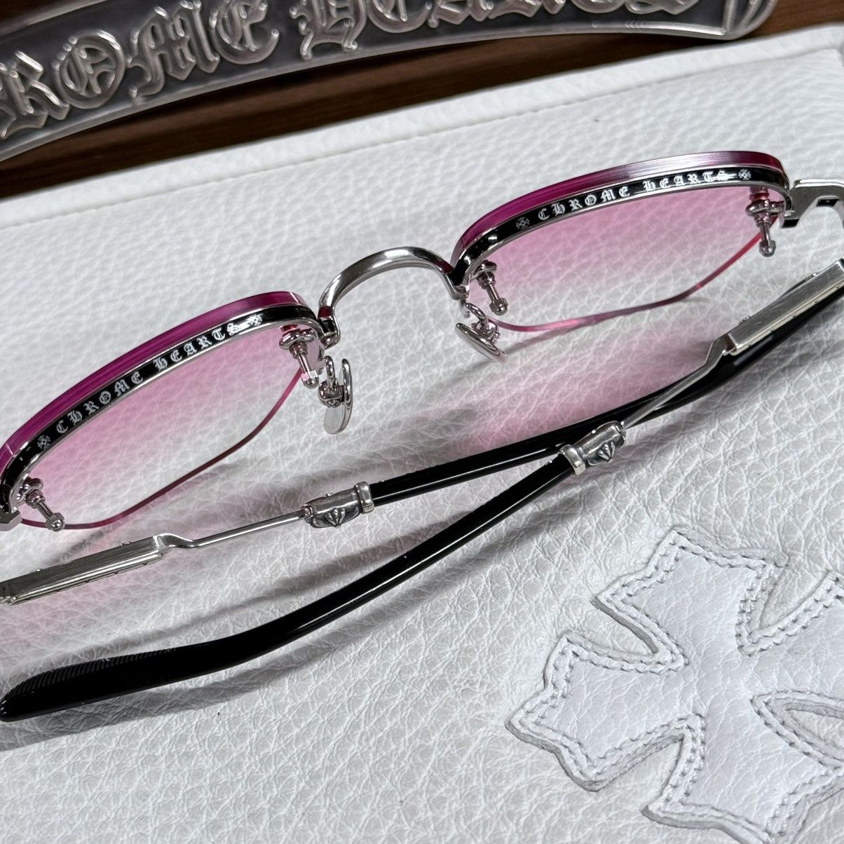 Chrome Hearts Chrome Hearts Frosted 1/1 Glasses Size ONE SIZE - 10 Thumbnail