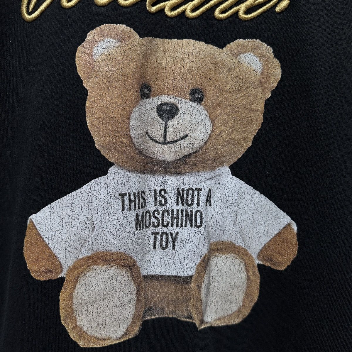 Moschino Moschino sweatshirt with a bear pattern Size S / US 4 / IT 40 - 4 Thumbnail