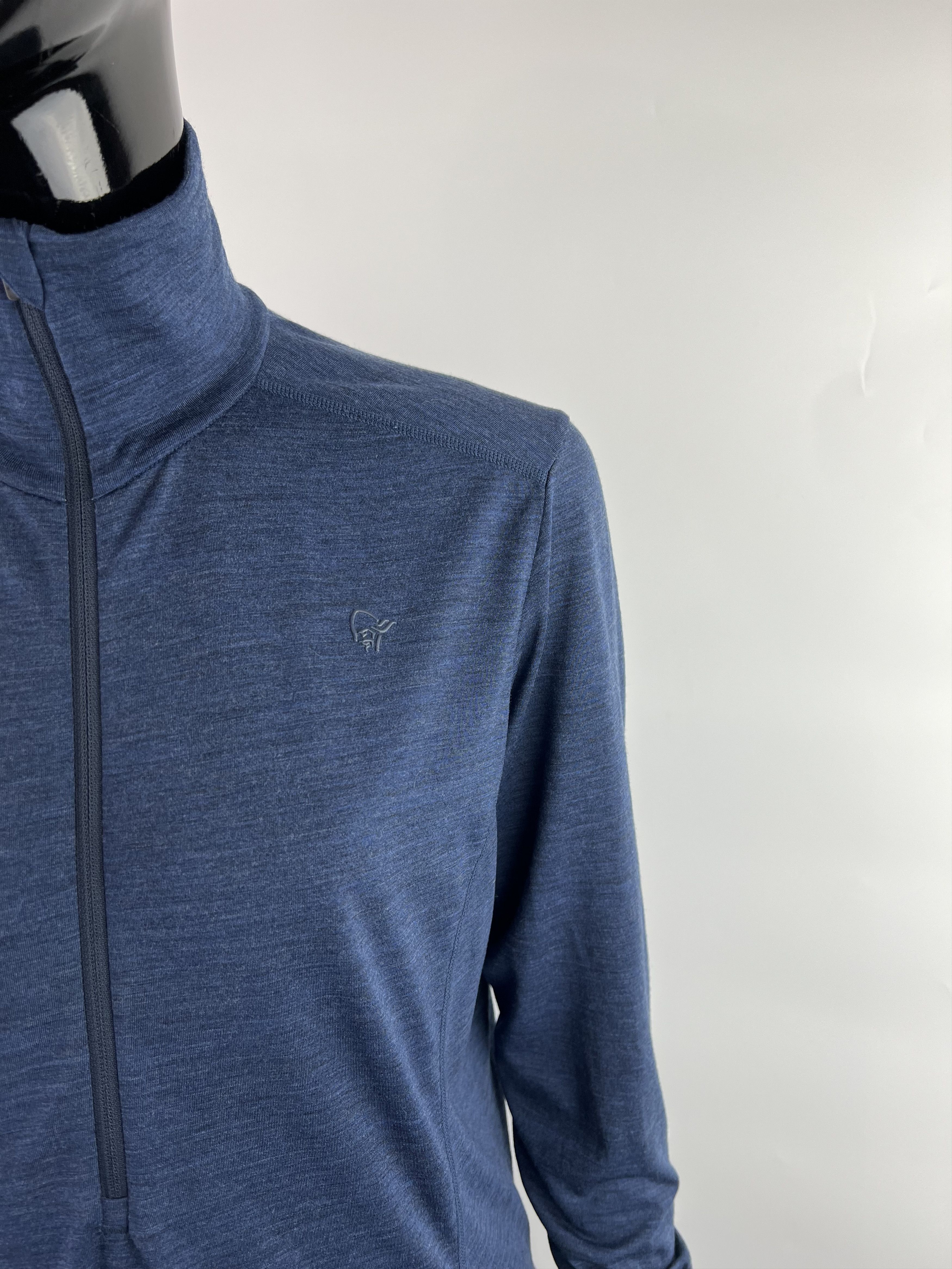 Norrona Norrona Women Merino Wool 1/2 Zip Long Sleeve Shirt Size L Size L / US 10 / IT 46 - 3 Thumbnail