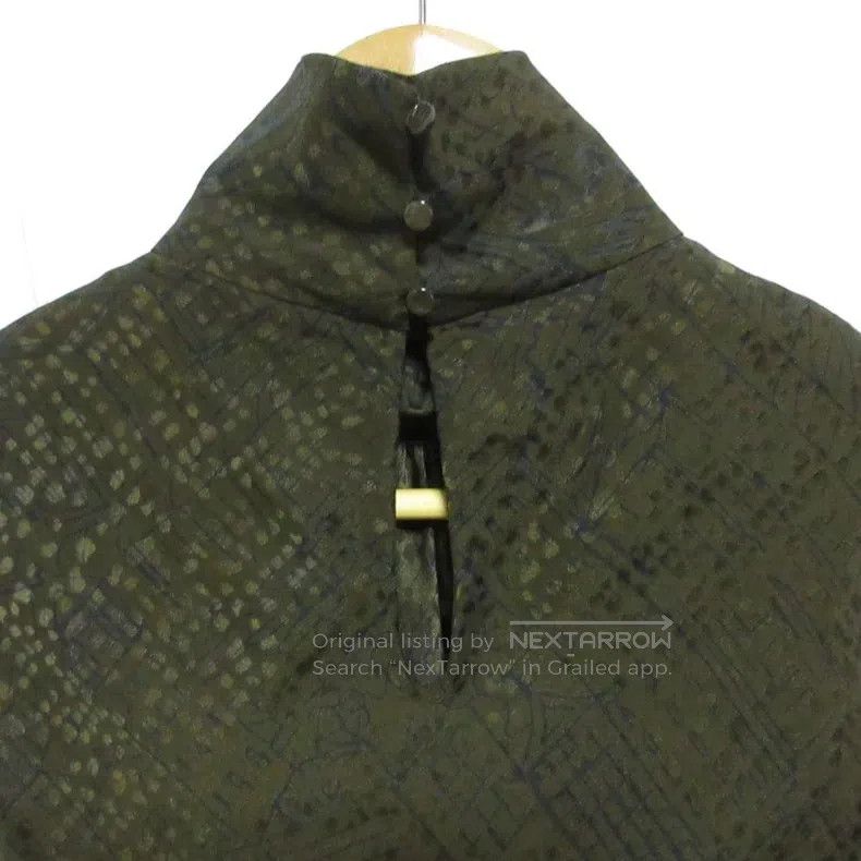 Hermes Hermes 100% Silk High-Neck Sleeveless Turtleneck Shirt Size S / US 4 / IT 40 - 3 Thumbnail