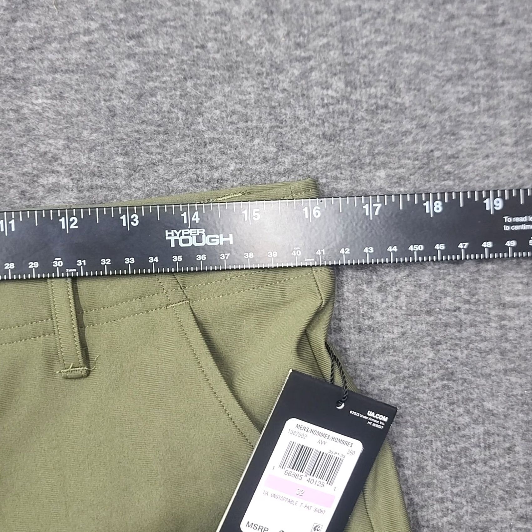 Under Armour Under Armour Unstoppable 7-Pkt Shorts Mens 32 Olive Green Hiking Athletic NWT Size US 32 / EU 48 - 5 Thumbnail