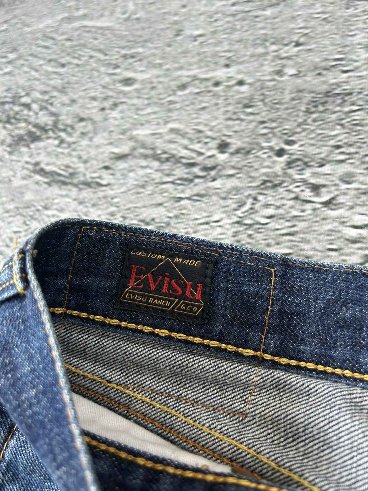 Evisu Evisu jeans vintage handpainted seagull logo selvedge denim Size US 32 / EU 48 - 7 Thumbnail