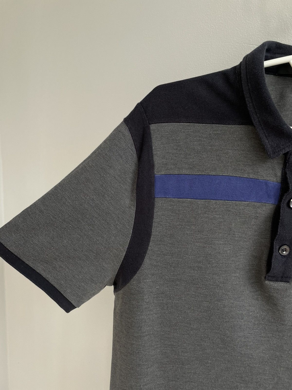 Gucci Gucci Cotton Grey Polo Shirt T Shirt Tee Logo Patched Size US XXL / EU 58 / 5 - 10 Thumbnail
