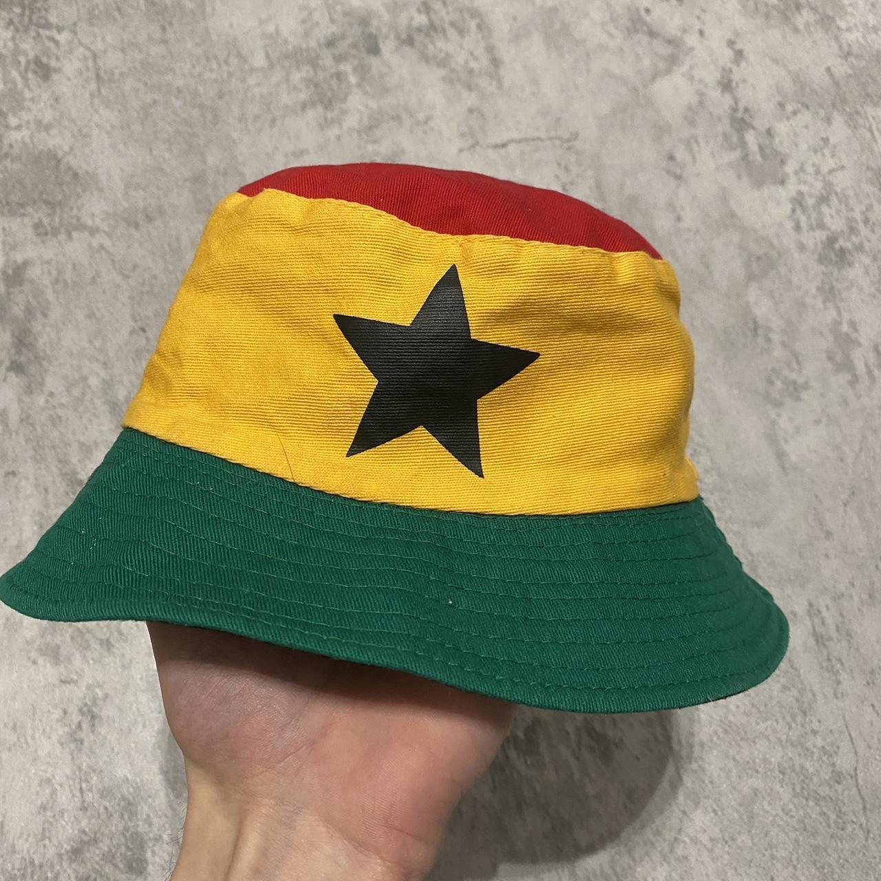 Other Ghanaian bucket hat #bucket hat Africa rap reagge Size US M / EU 48-50 / 2 - 1 Thumbnail