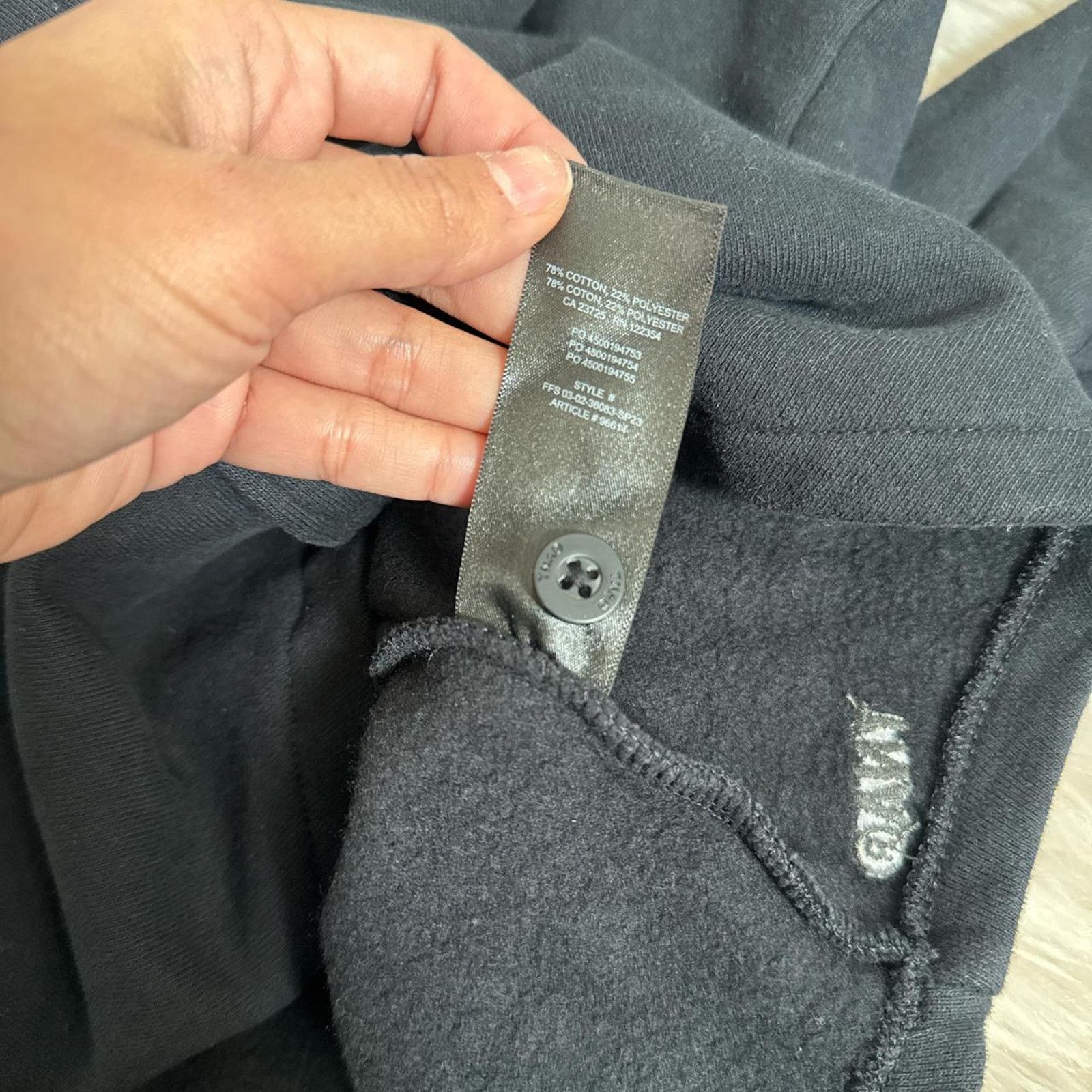 Aritzia NWT ARITZIA TNA Cozy Fleece Button Up Shirt - Soft Black XXS Size XXS / US 00 / IT 34 - 7 Thumbnail