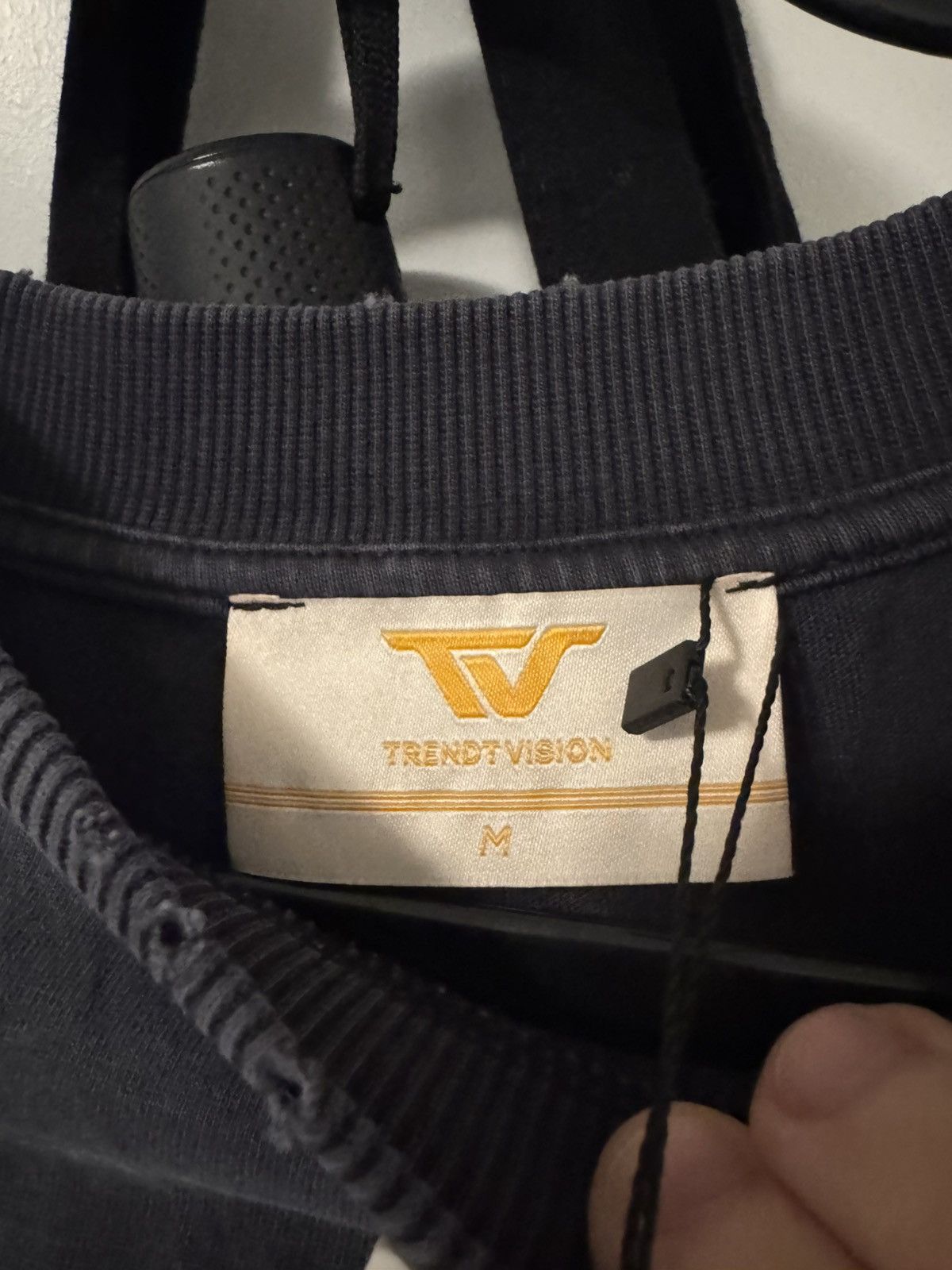 Trendt Vision Black Double Layered Long Sleeve Size US M / EU 48-50 / 2 - 3 Thumbnail