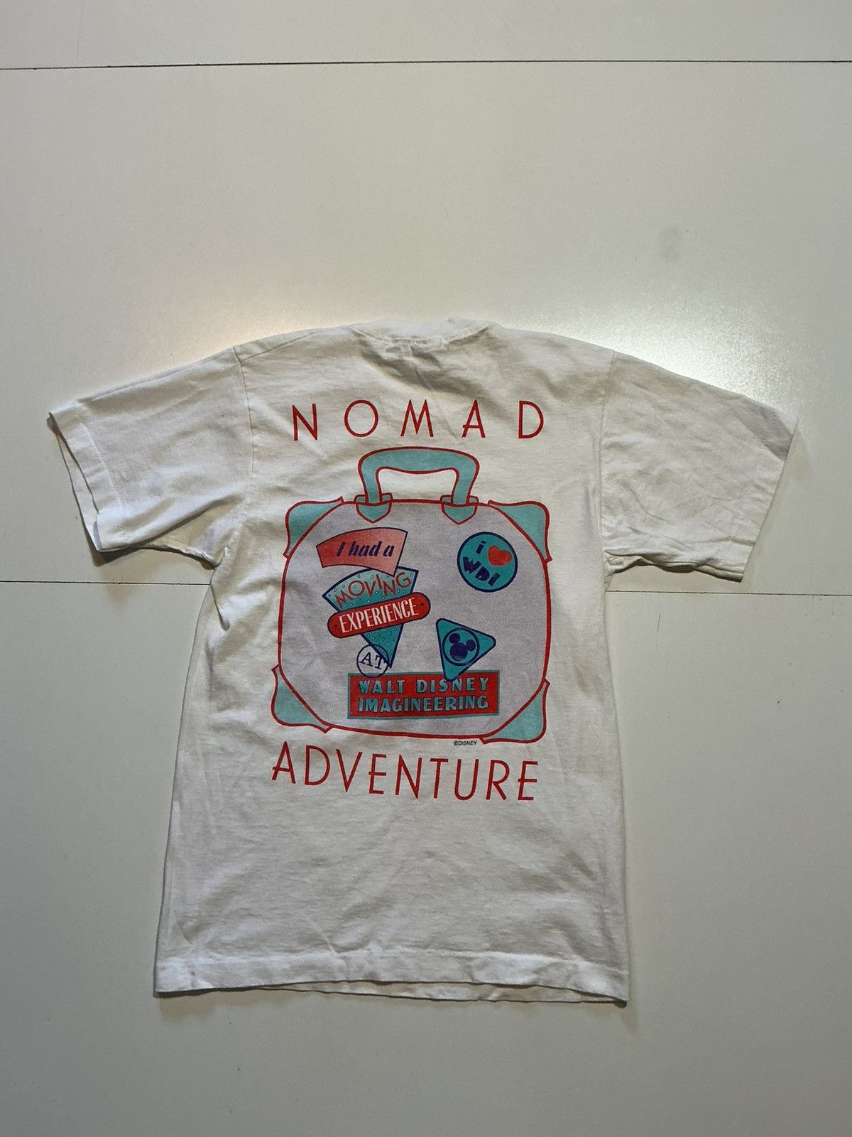 Disney Vintage 90s Walt Disney Imagineering Nomad T-Shirt Size US M / EU 48-50 / 2 - 3 Thumbnail