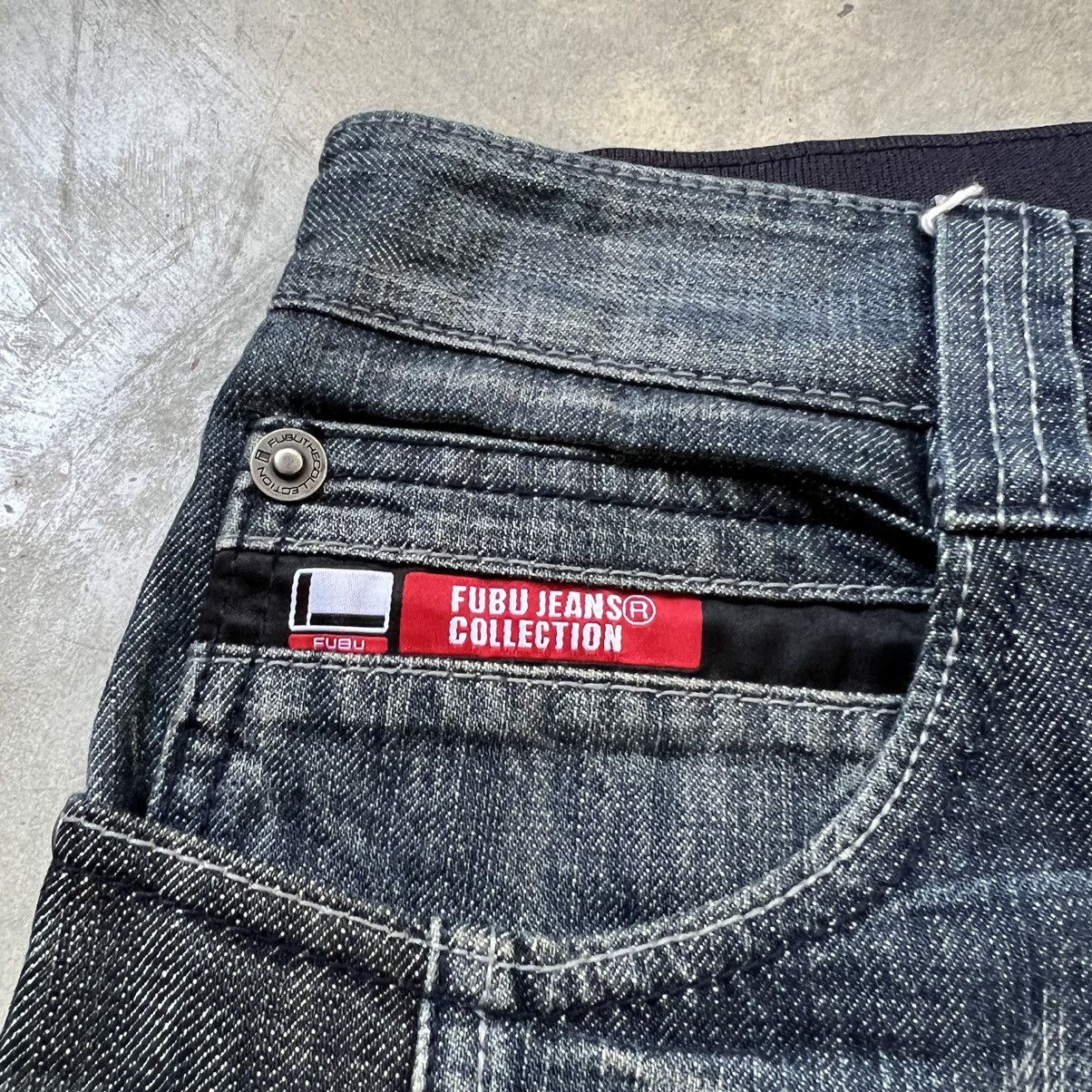 Fubu Y2K Fubu JNCO Style Baggy Denim Pants Size US 36 / EU 52 - 7 Thumbnail