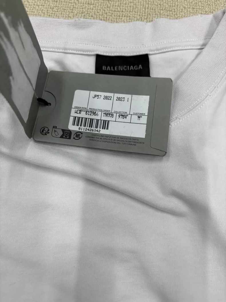 Balenciaga Balenciaga Monogrammed crewneck short sleeves Size US M / EU 48-50 / 2 - 4 Thumbnail