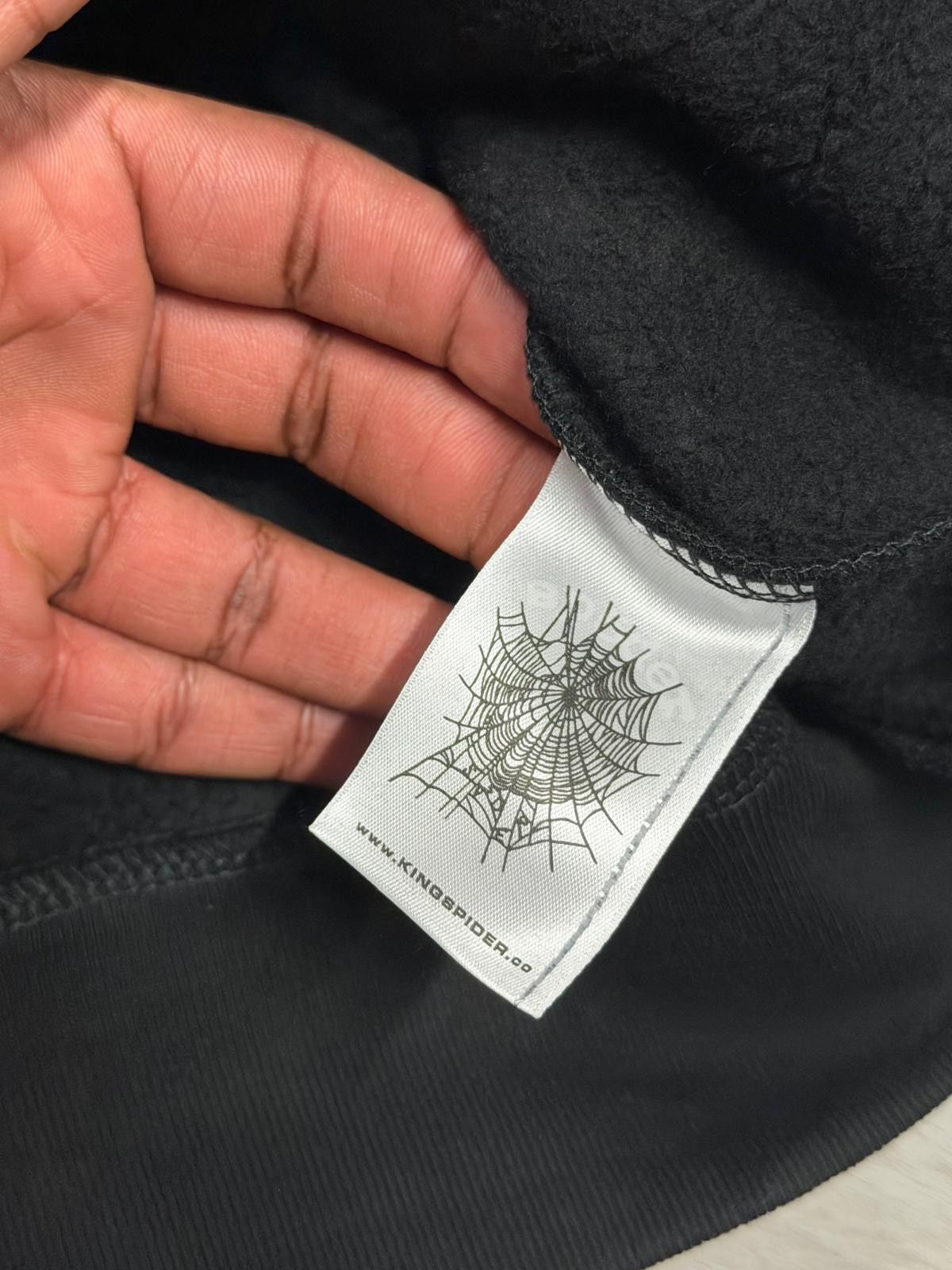 Sp5der SP5DER Black OG Web Hoodie Size US XXL / EU 58 / 5 - 6 Thumbnail