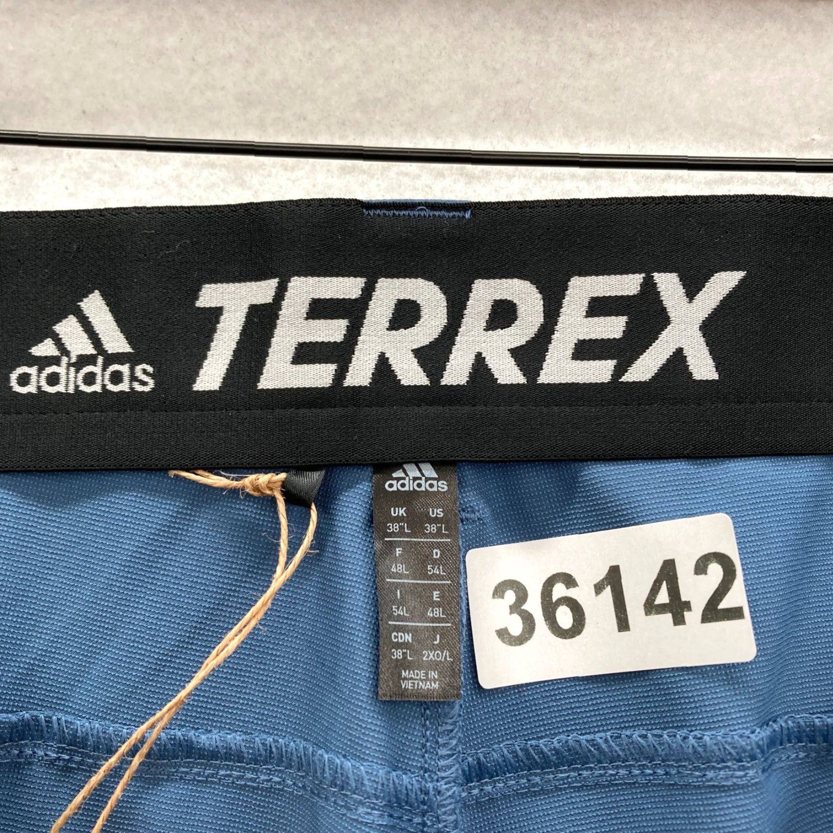 Adidas Adidas Terrex Zupahike Pants Mens 38x32 Blue Stretch Cargo Utility Outdoors NWT Size US 38 / EU 54 - 6 Thumbnail